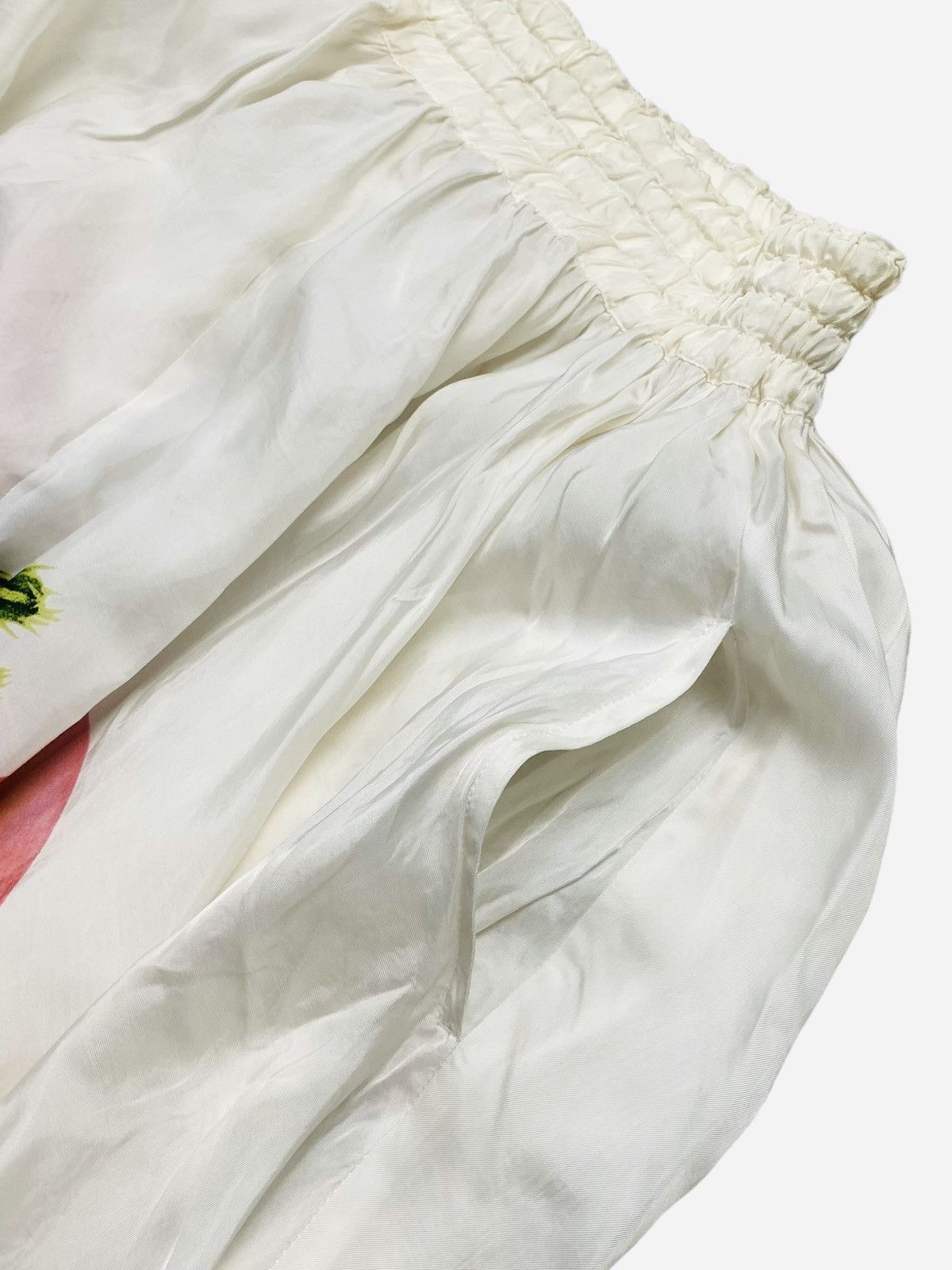 Yohji Yamamoto Y’S Yohji Yamamoto - Flower Flowy Ruffle Skirt Size 29" - 11 Thumbnail