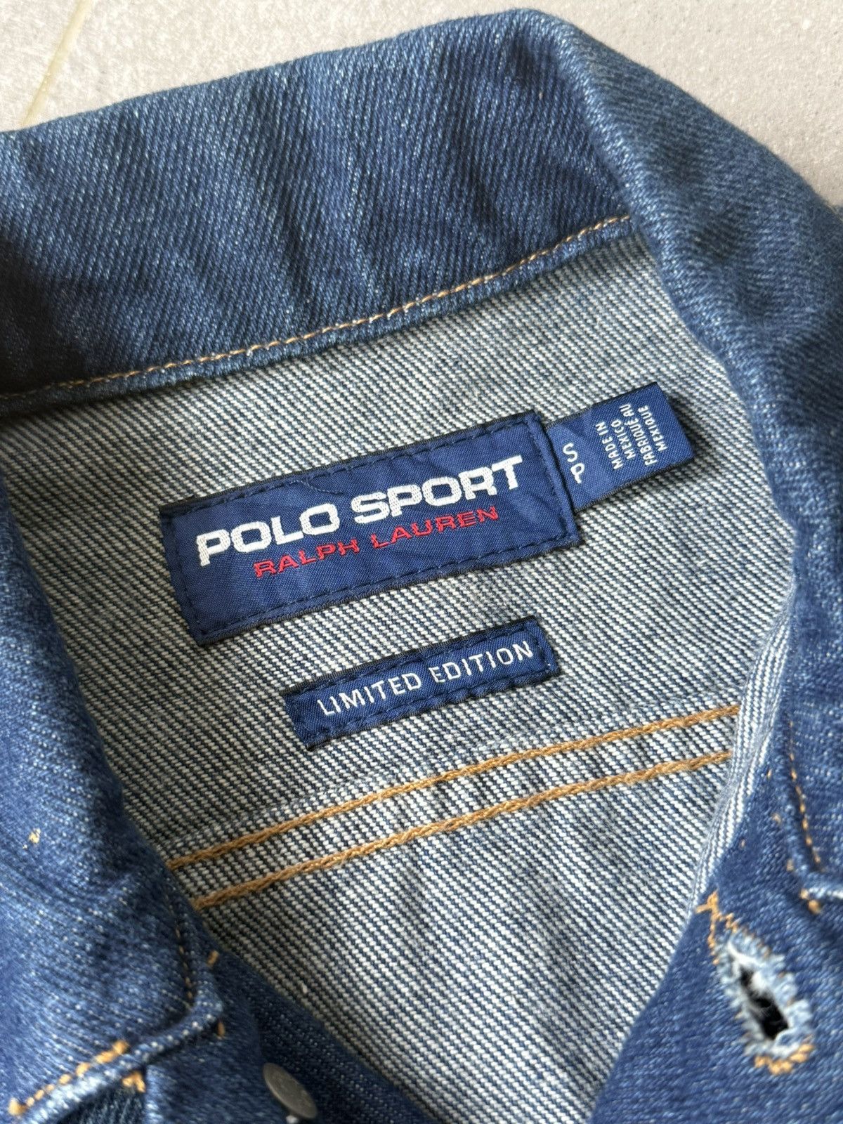 Polo Ralph Lauren Polo Ralph Lauren Polo Sport Denim Jacket Size US XS / EU 42 / 0 - 5 Thumbnail