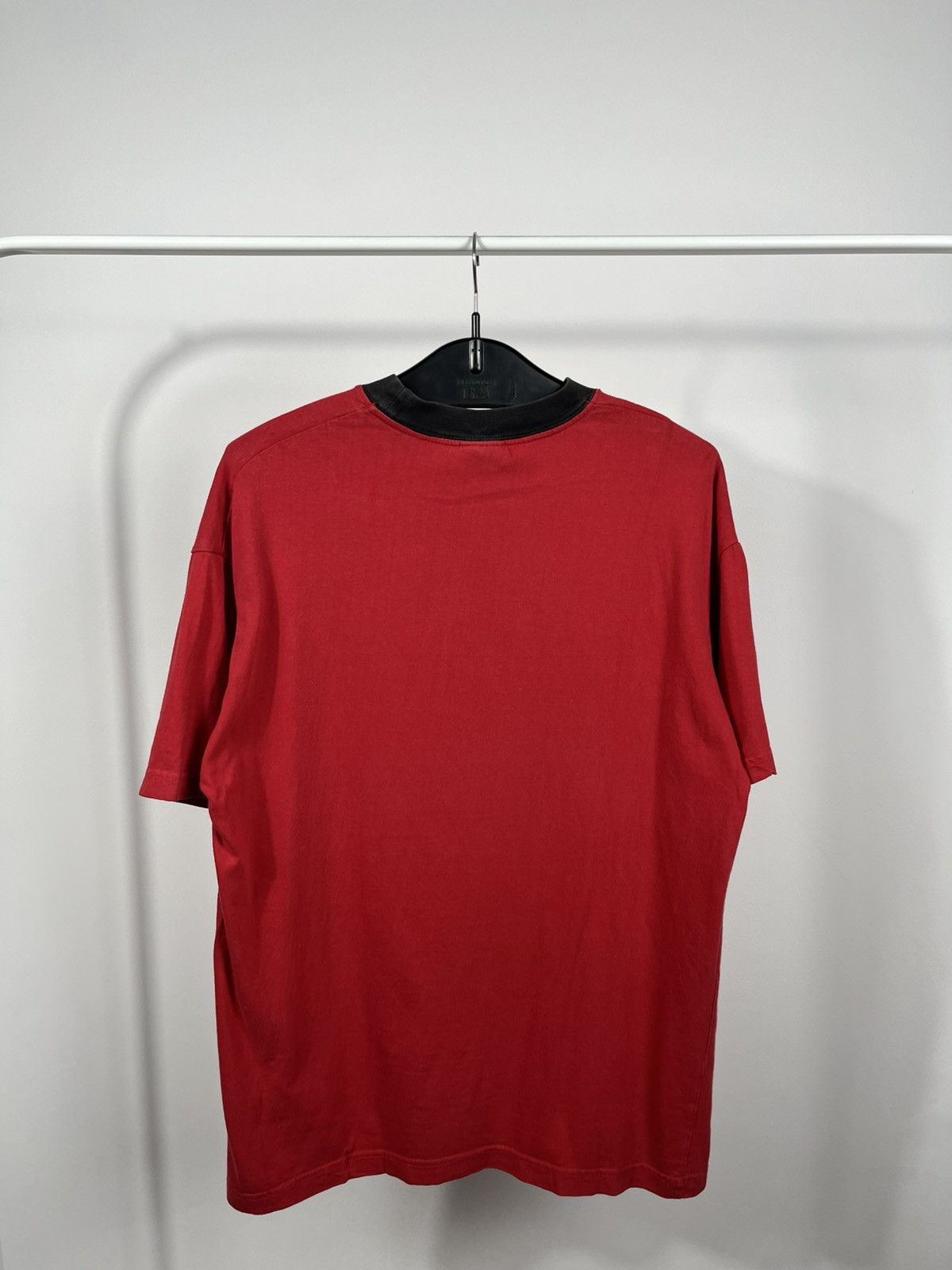 Ducati Ducati V2 Red T-Shirt Black Collar Moto Tee 100% Cotton Size US L / EU 52-54 / 3 - 10 Thumbnail