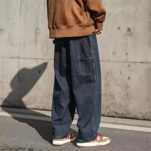 VIBE Blue High Street Vintage Loose Jeans Size US 31 - 1 Thumbnail