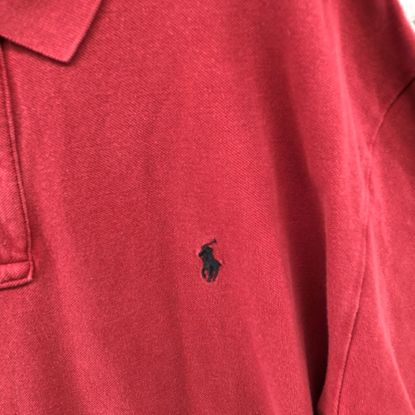Polo Ralph Lauren Polo Ralph Lauren Polo Shirt Mens 2XL Red Pony Logo Short Sleeve Collared Button Knit Cotton Classic Preppy Size US XXL / EU 58 / 5 - 5 Thumbnail