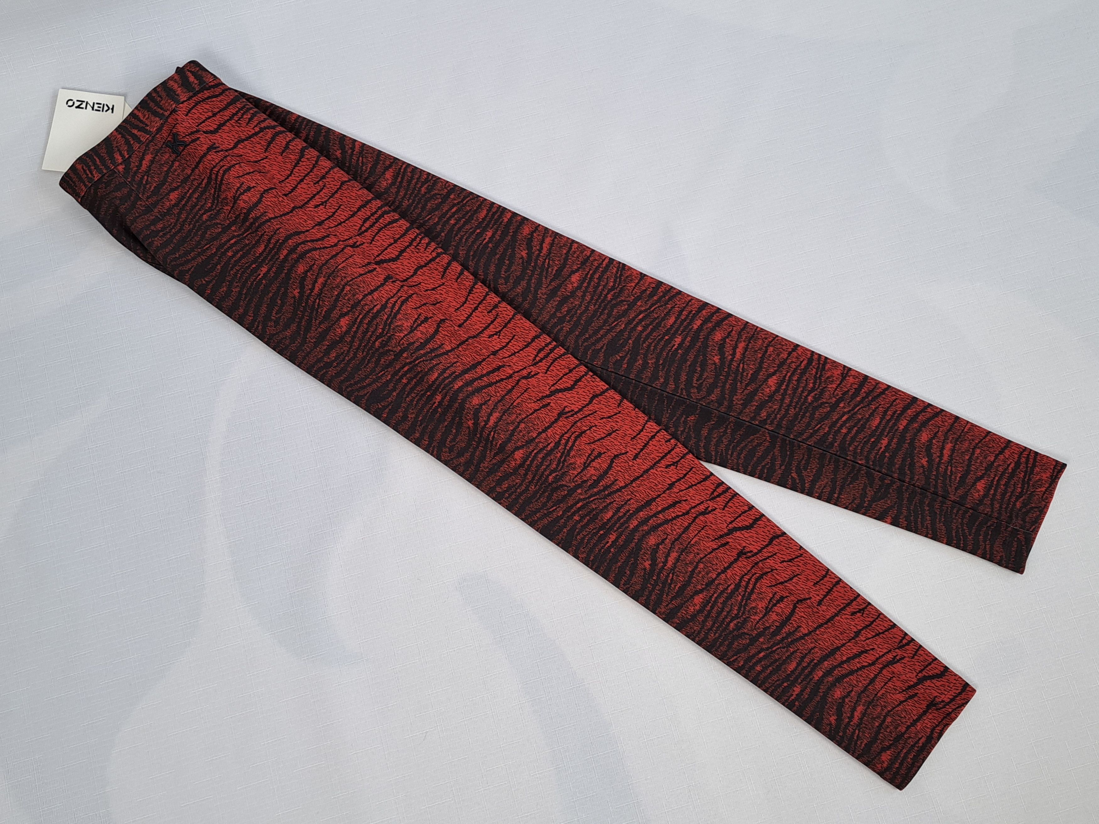 Kenzo KENZO slim fit tiger stripes jersey pants. Size M Size 32" / US 10 / IT 46 - 8 Thumbnail