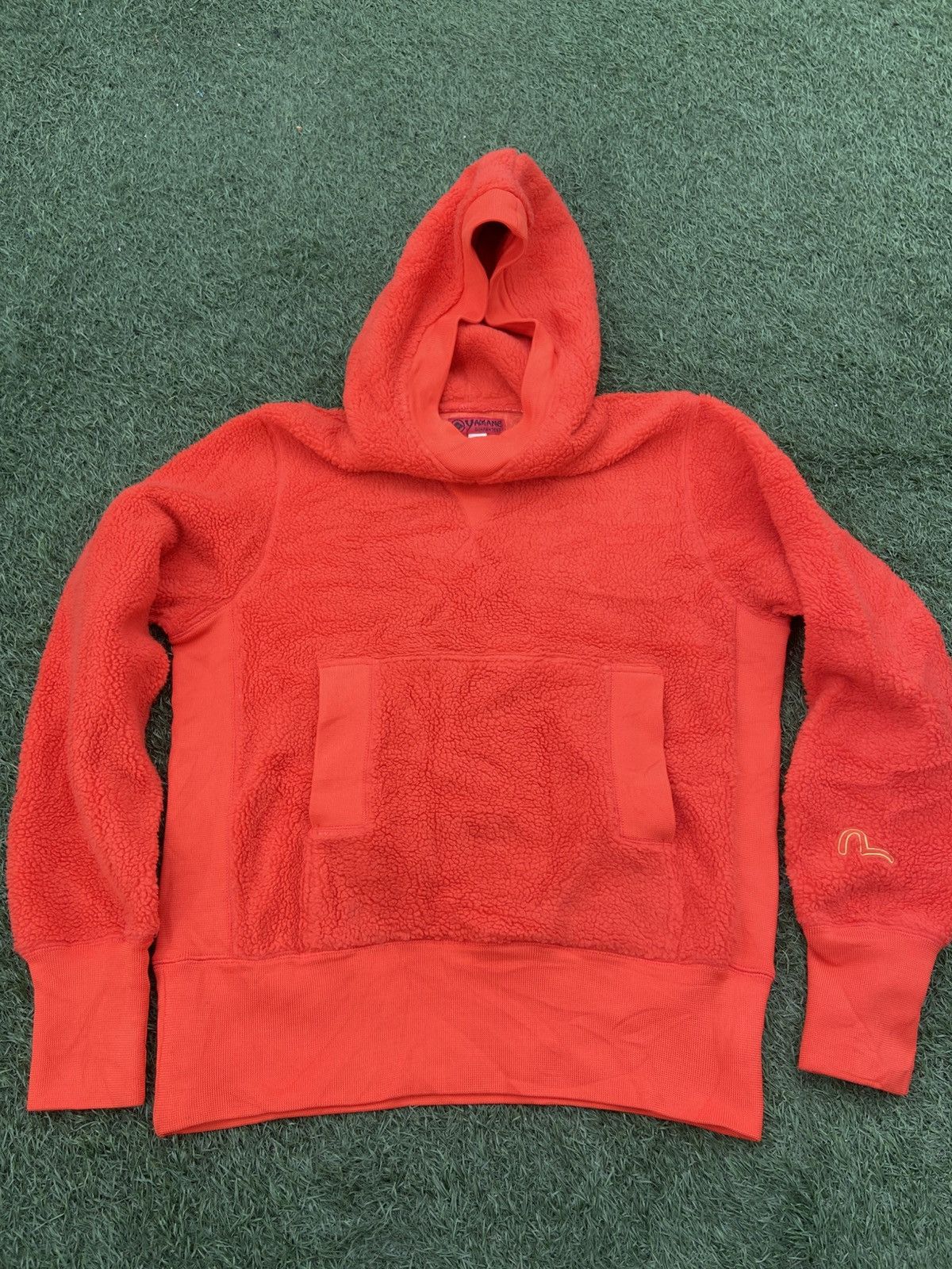 Evisu EVISU Yamane Fleece Strechable Pull Over Hoodie Size US M / EU 48-50 / 2 - 11 Thumbnail