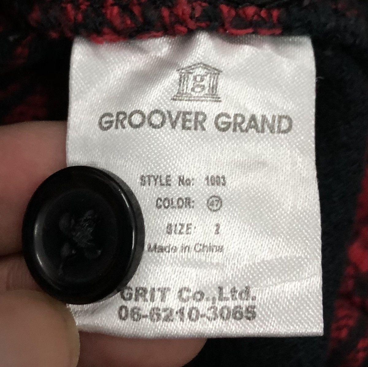 Vintage Vintage Groover Grand Long Sleeve Shirt Button Up Size US M / EU 48-50 / 2 - 11 Thumbnail