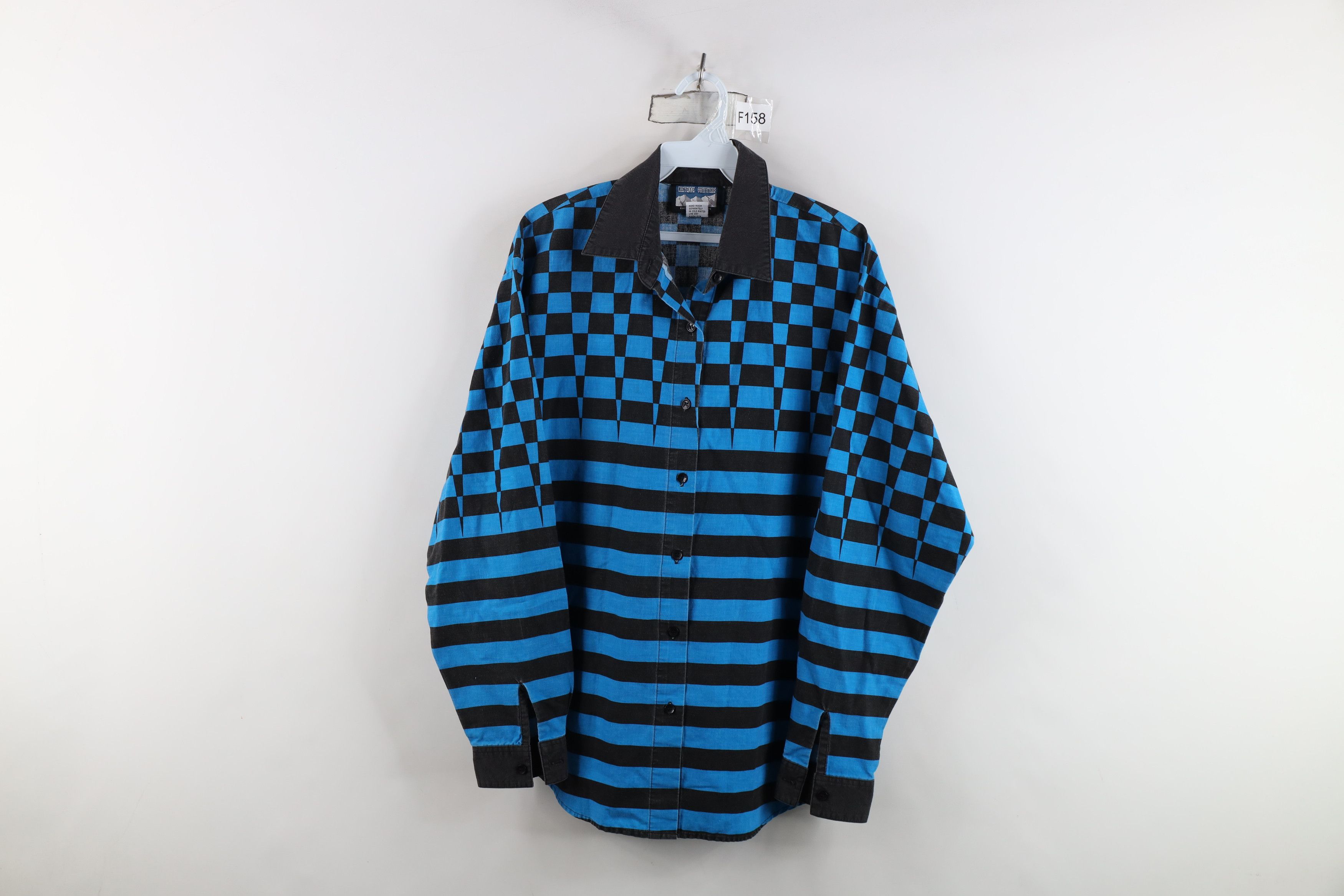 Vintage Vintage 90s Streetwear Checkered Western Button Shirt Size M / US 6-8 / IT 42-44 - 1 Thumbnail
