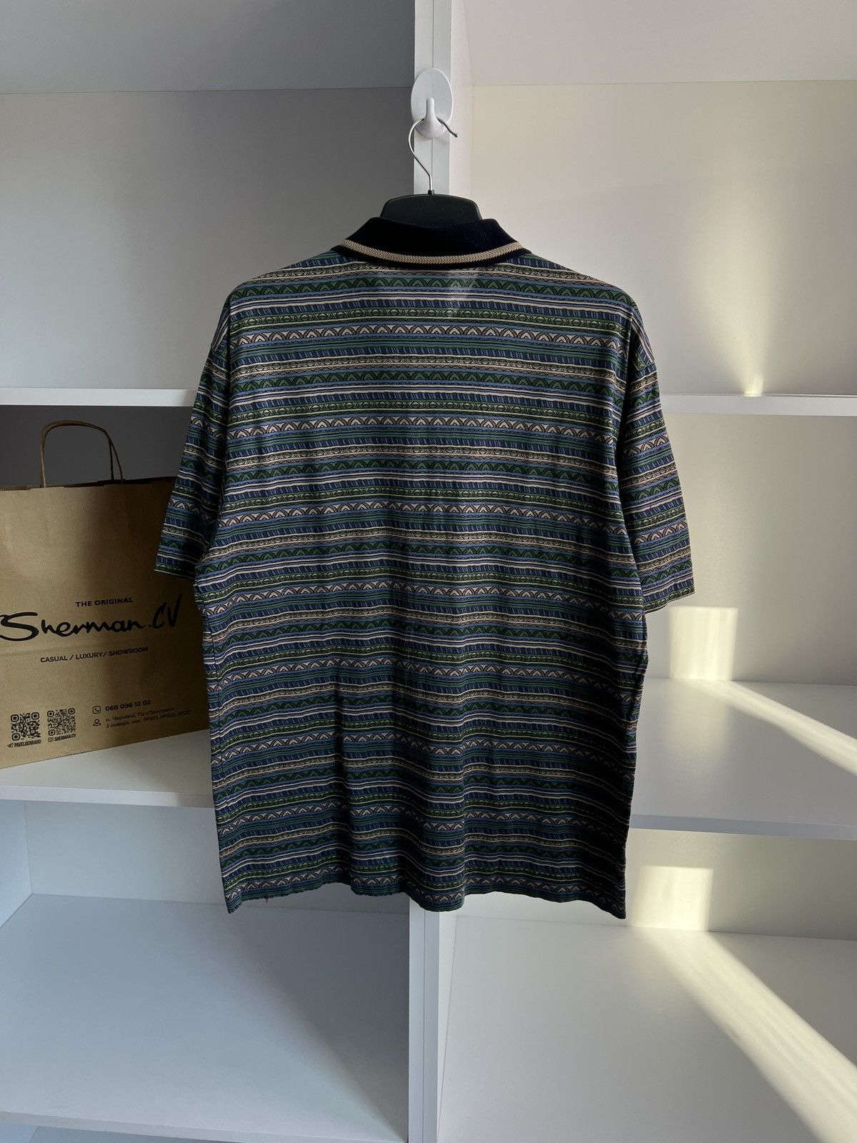 Missoni × Vintage Vintage Missoni Striped luxury polo Size US M / EU 48-50 / 2 - 11 Thumbnail