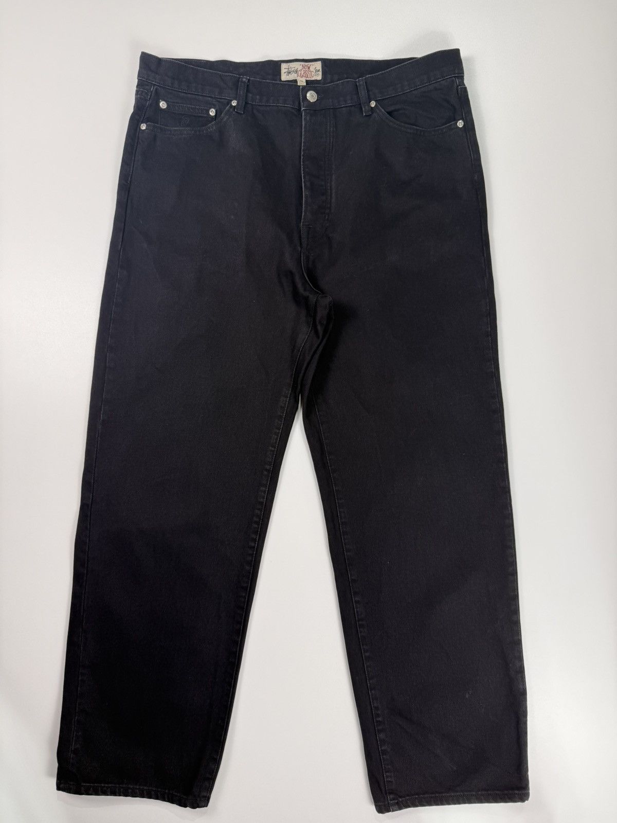 Stussy New Classic Denim Black Size US 38 / EU 54 - 1 Thumbnail