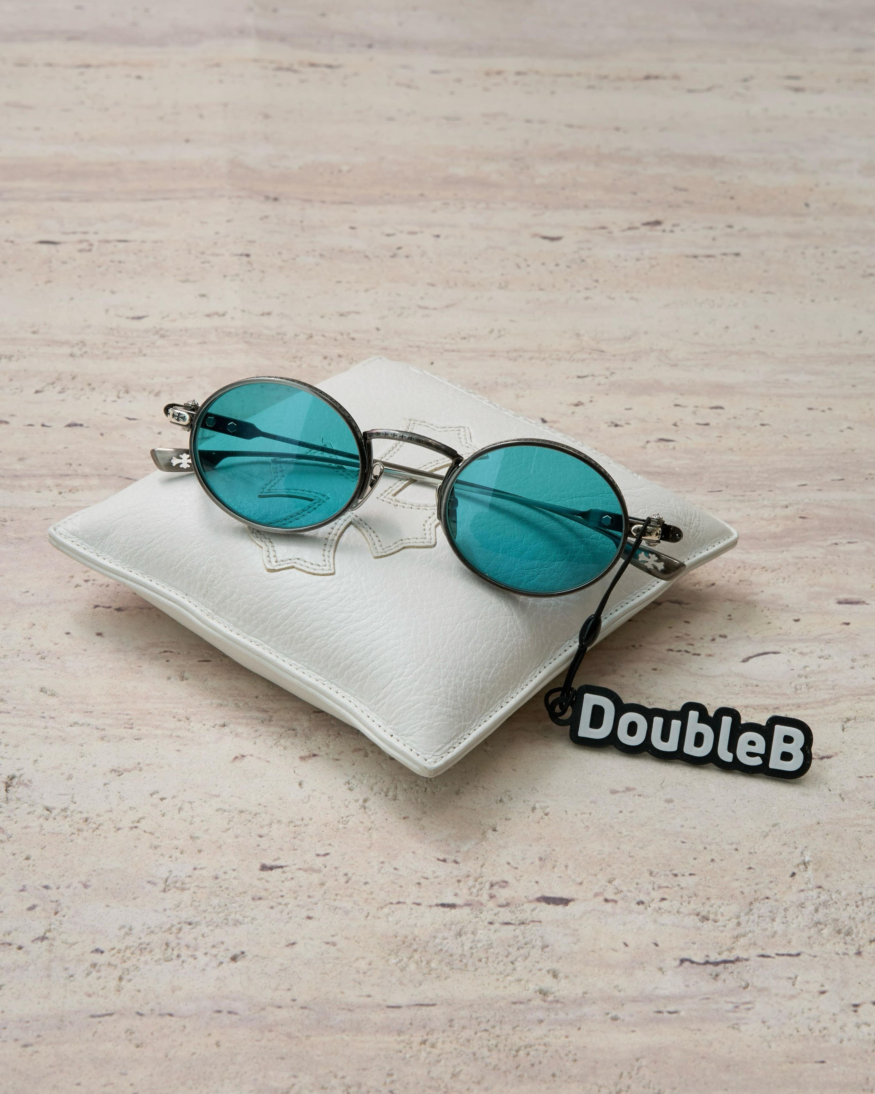 Chrome Hearts CHROME HEARTS HONEY DIPPED Pewter-Aquamarine Size ONE SIZE - 3 Thumbnail