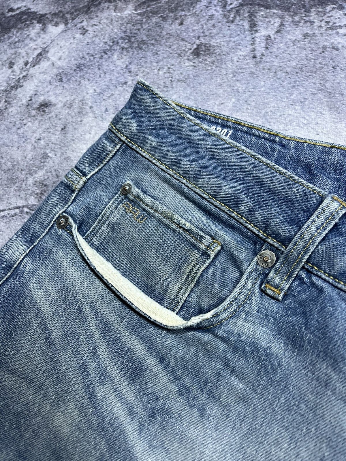G-Star G-Star RAW Jeans Denim Vintage Streetwear Y2K Pashanim Size US 33 - 10 Thumbnail
