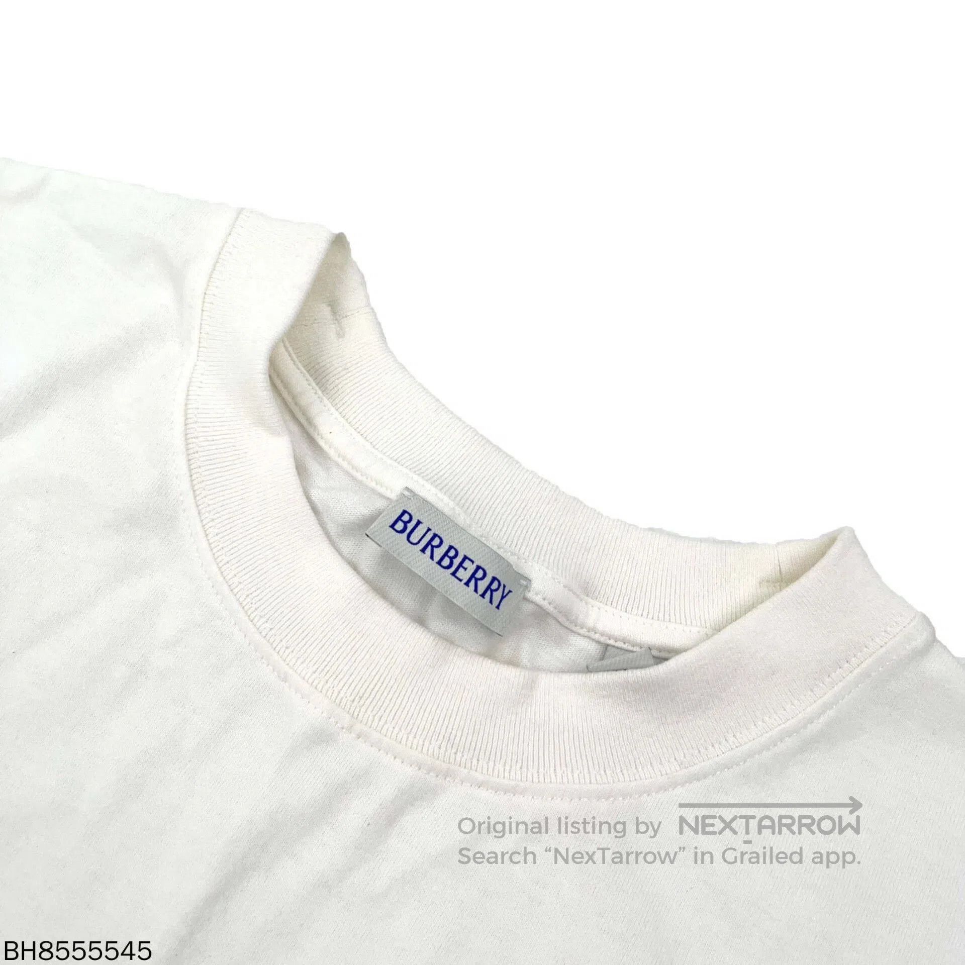 Burberry Burberry Cotton Printed Round Neck T-shirt XL. Size US XL / EU 56 / 4 - 4 Thumbnail