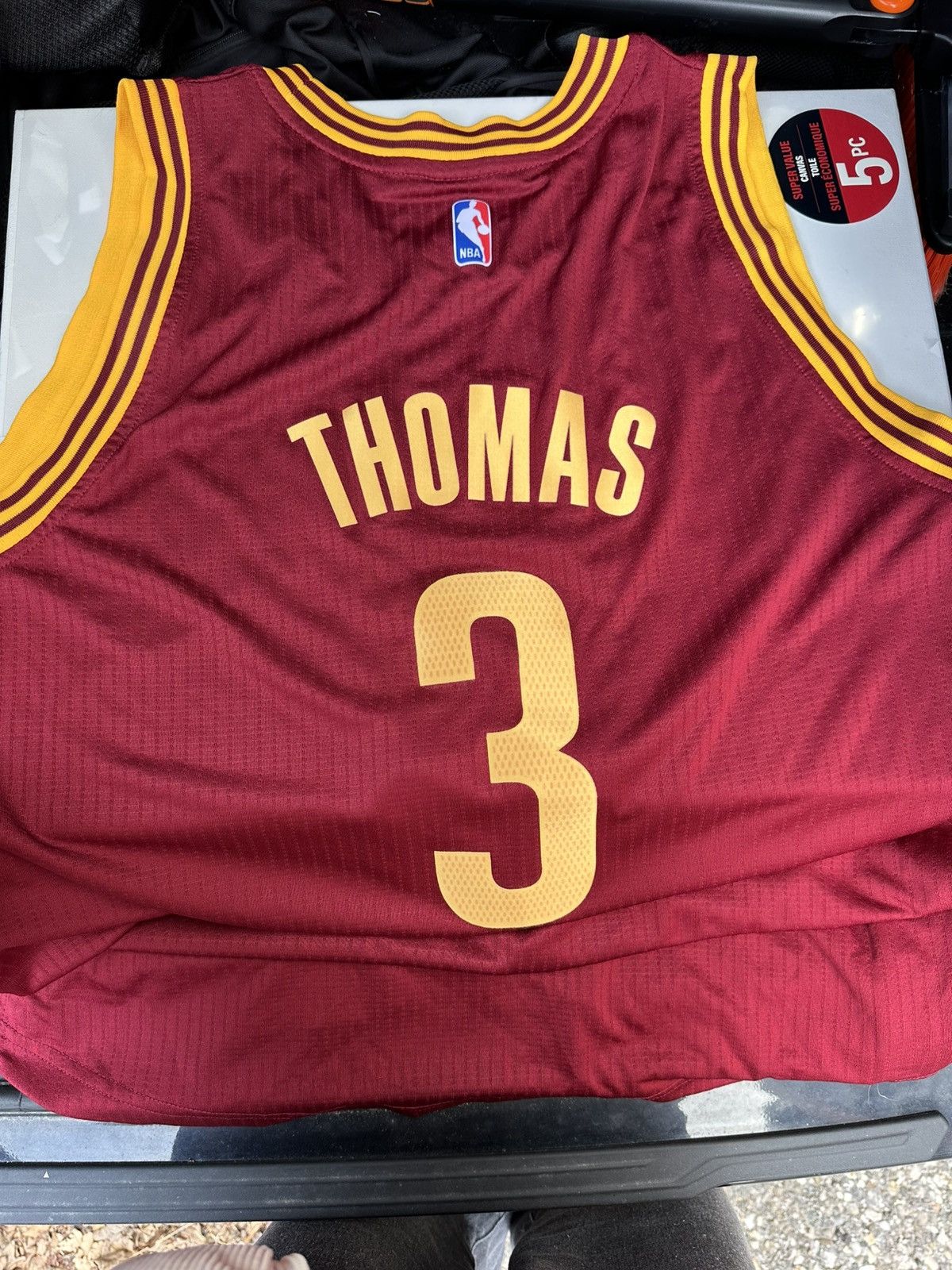 Adidas × NBA Mens Cleveland Cavaliers Isaiah Thomas Jersey Addidas. Size US L / EU 52-54 / 3 - 3 Thumbnail