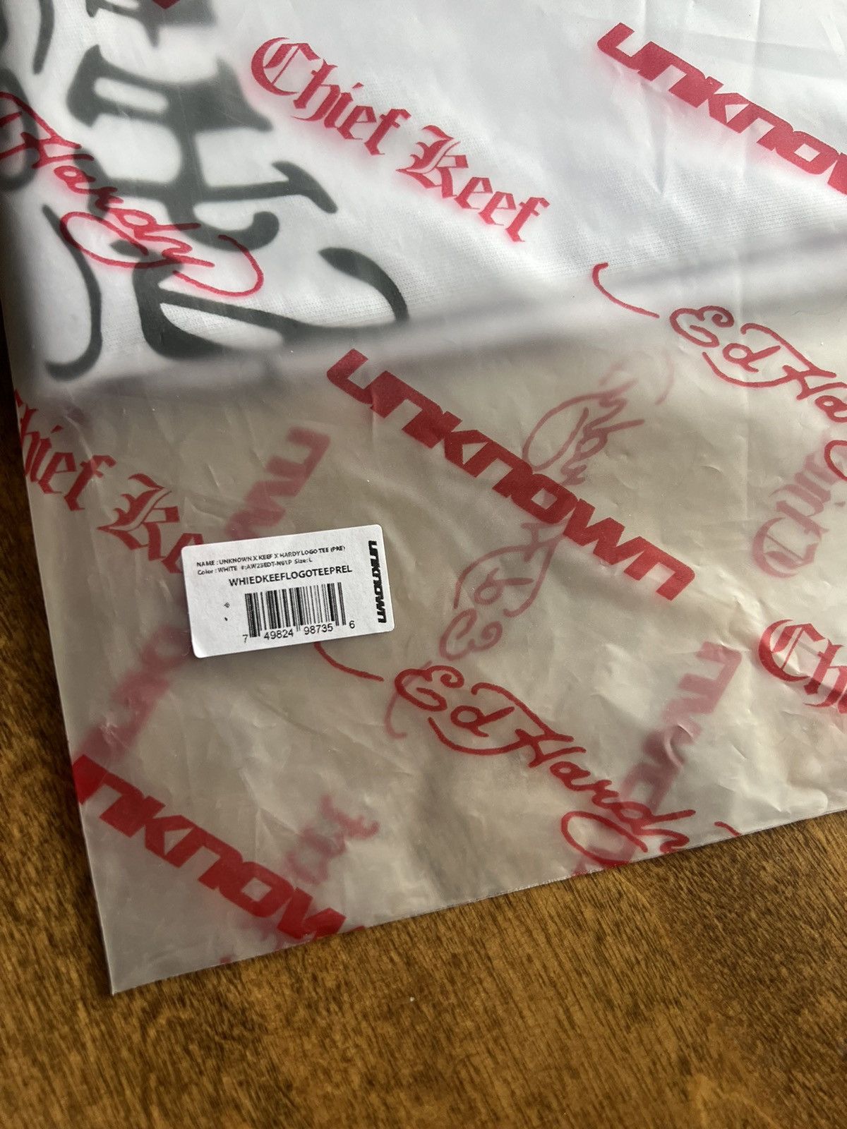 Ed Hardy × Glo Gang × Unknown London Chief Keef Ed Hardy Glo Gang Unknown London T Shirt Size US L / EU 52-54 / 3 - 6 Thumbnail