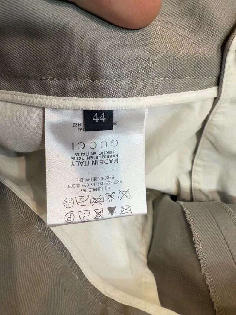 Gucci Gucci Beige Casual Trousers with Waist 84-2505 Size US 34 / EU 50 - 4 Thumbnail