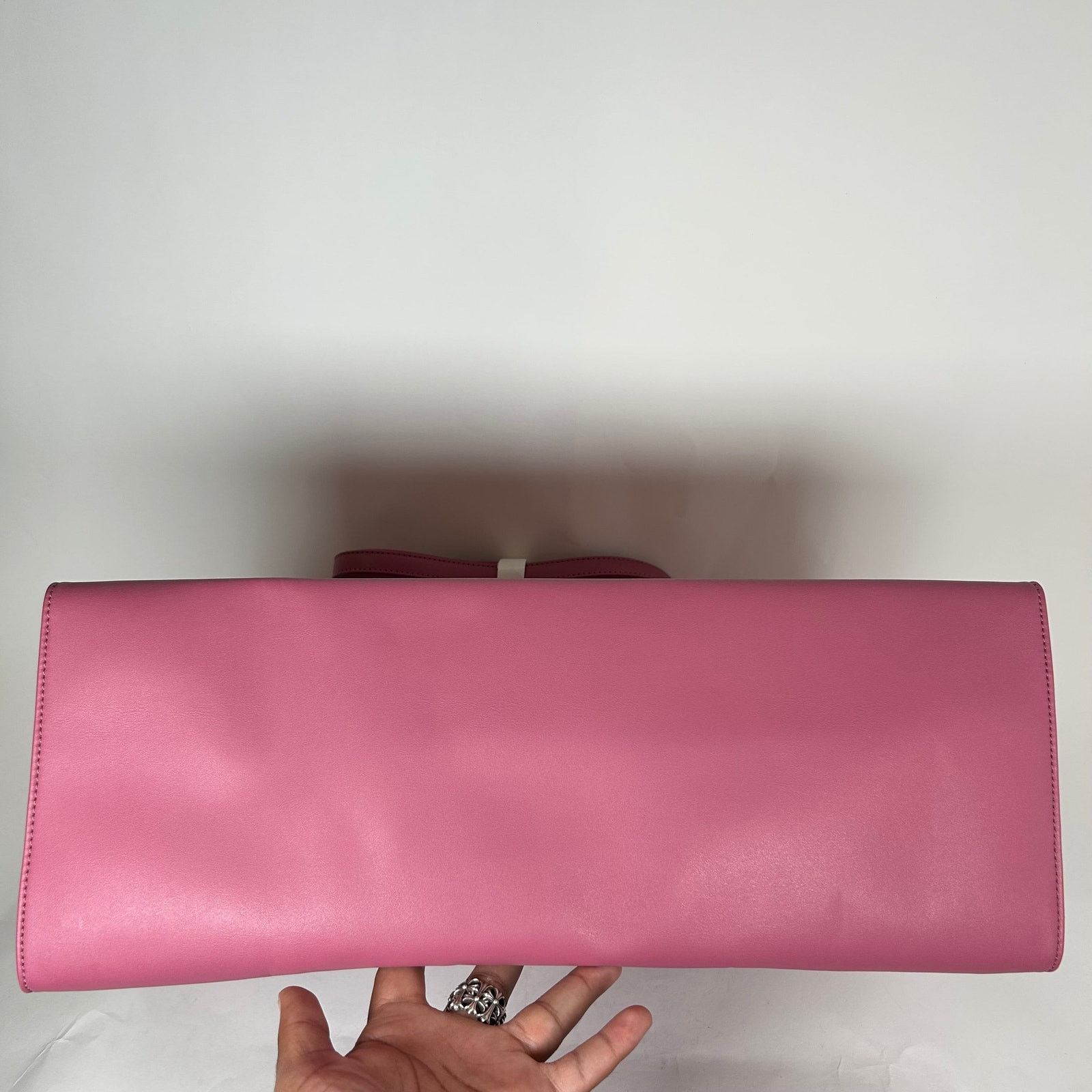 Telfar Telfar Corned Beef Leather Large Shopping Bag Size ONE SIZE - 3 Thumbnail