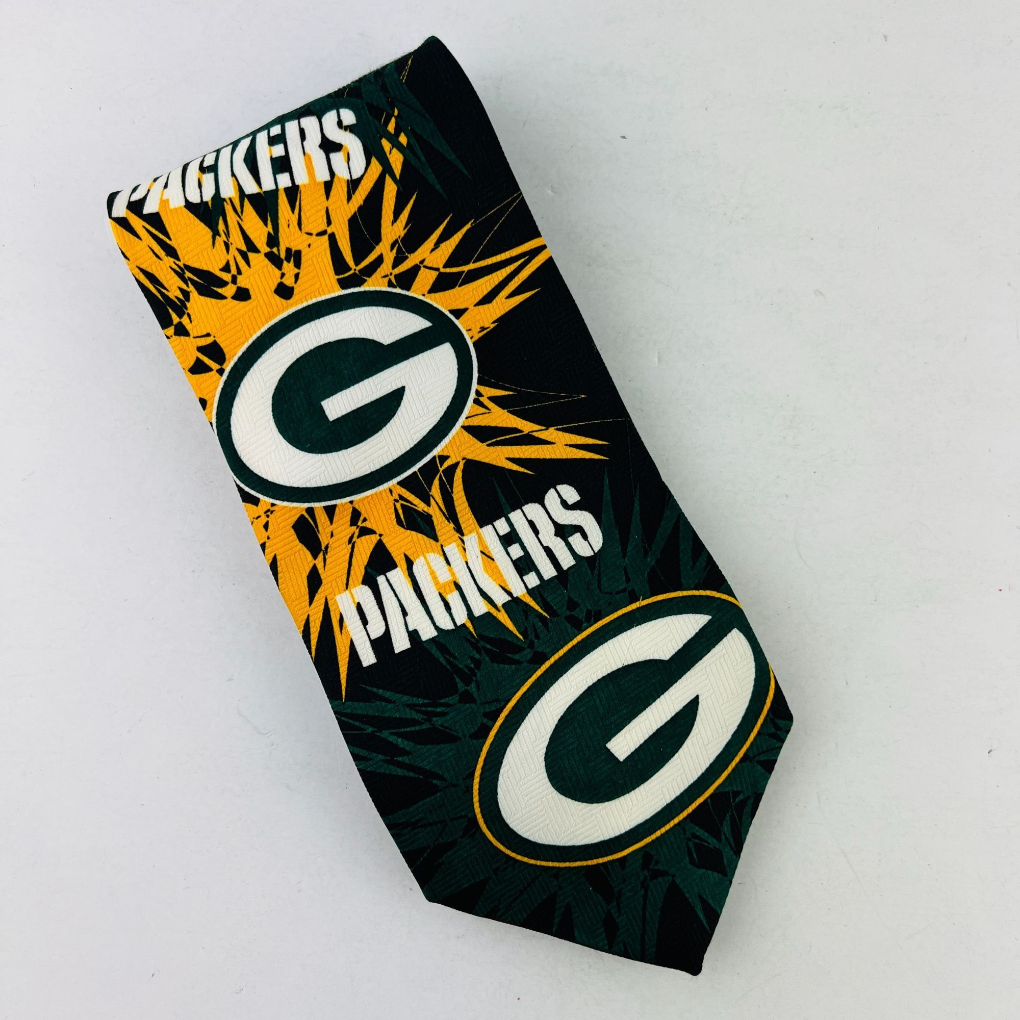 Ralph Marlin Green Bay Packers LOGO NFL Game Day Ralph Marlin Necktie Tie Size ONE SIZE - 1 Thumbnail