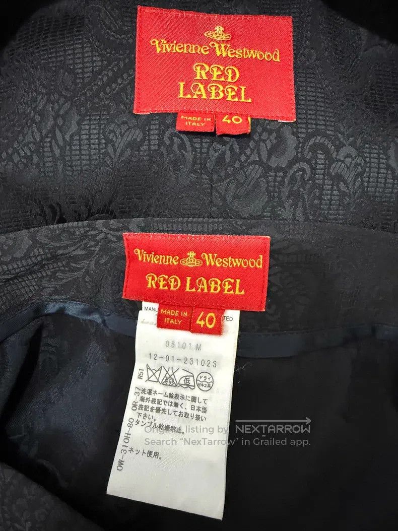 Vivienne Westwood Vivienne Westwood Black Asymmetrical Skirt Suit with Hidde Size S / US 4 / IT 40 - 8 Thumbnail