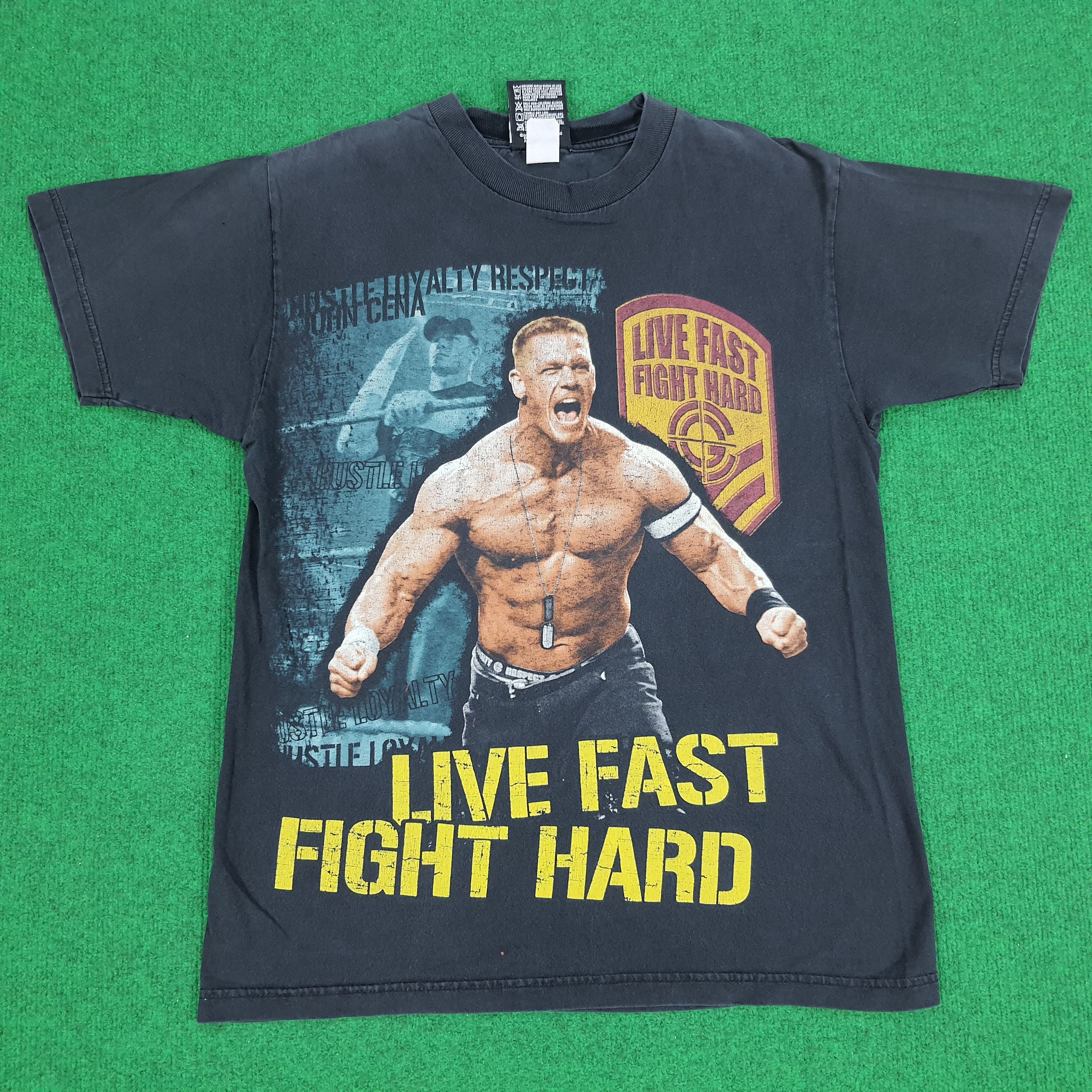 Vintage × WWE Vintage WWE John Cena World Wrestling Tshirt Size US M / EU 48-50 / 2 - 1 Thumbnail