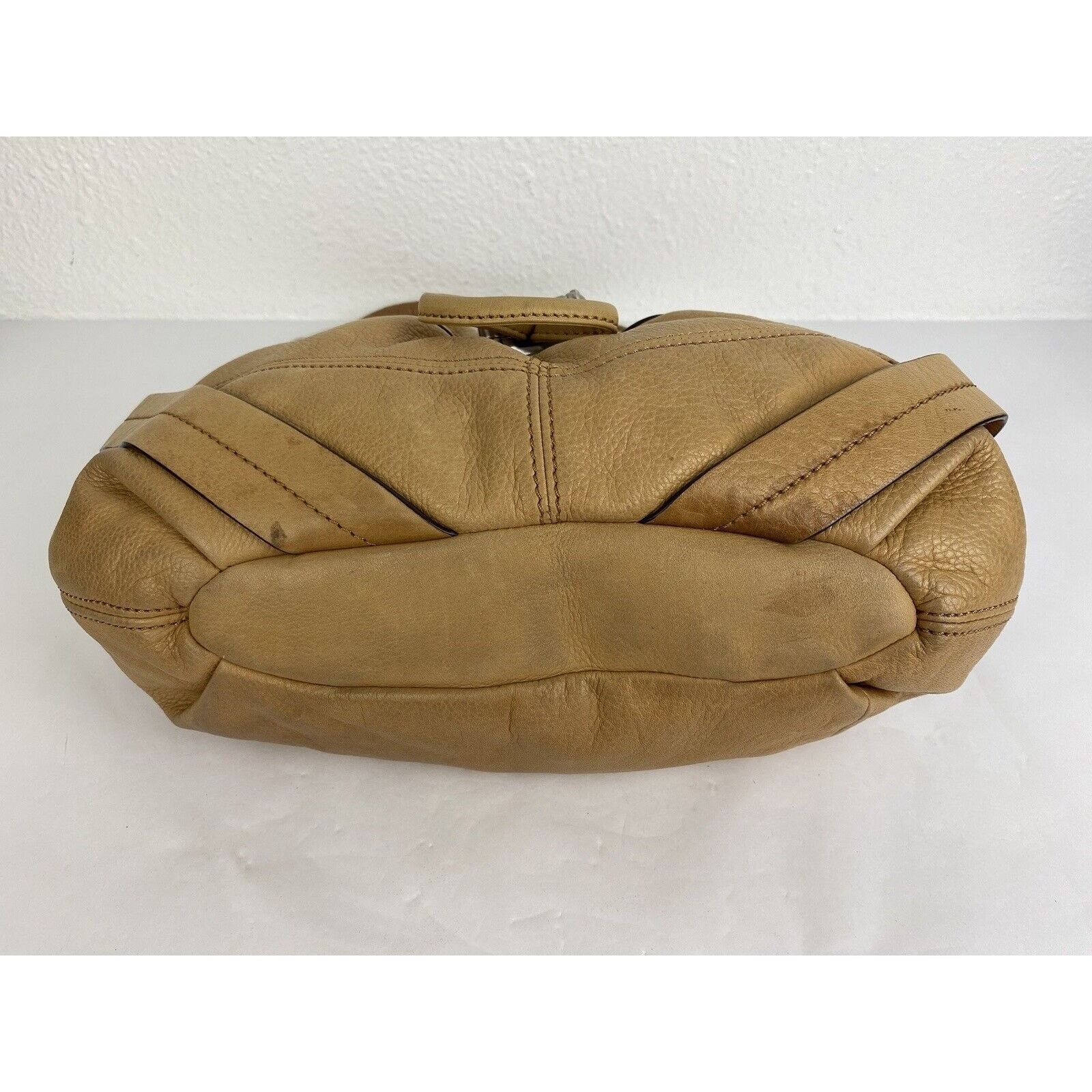 Other B Makowsky Hobo Shoulder Bag Tan Brown Soft Leather Purse Size ONE SIZE - 11 Thumbnail