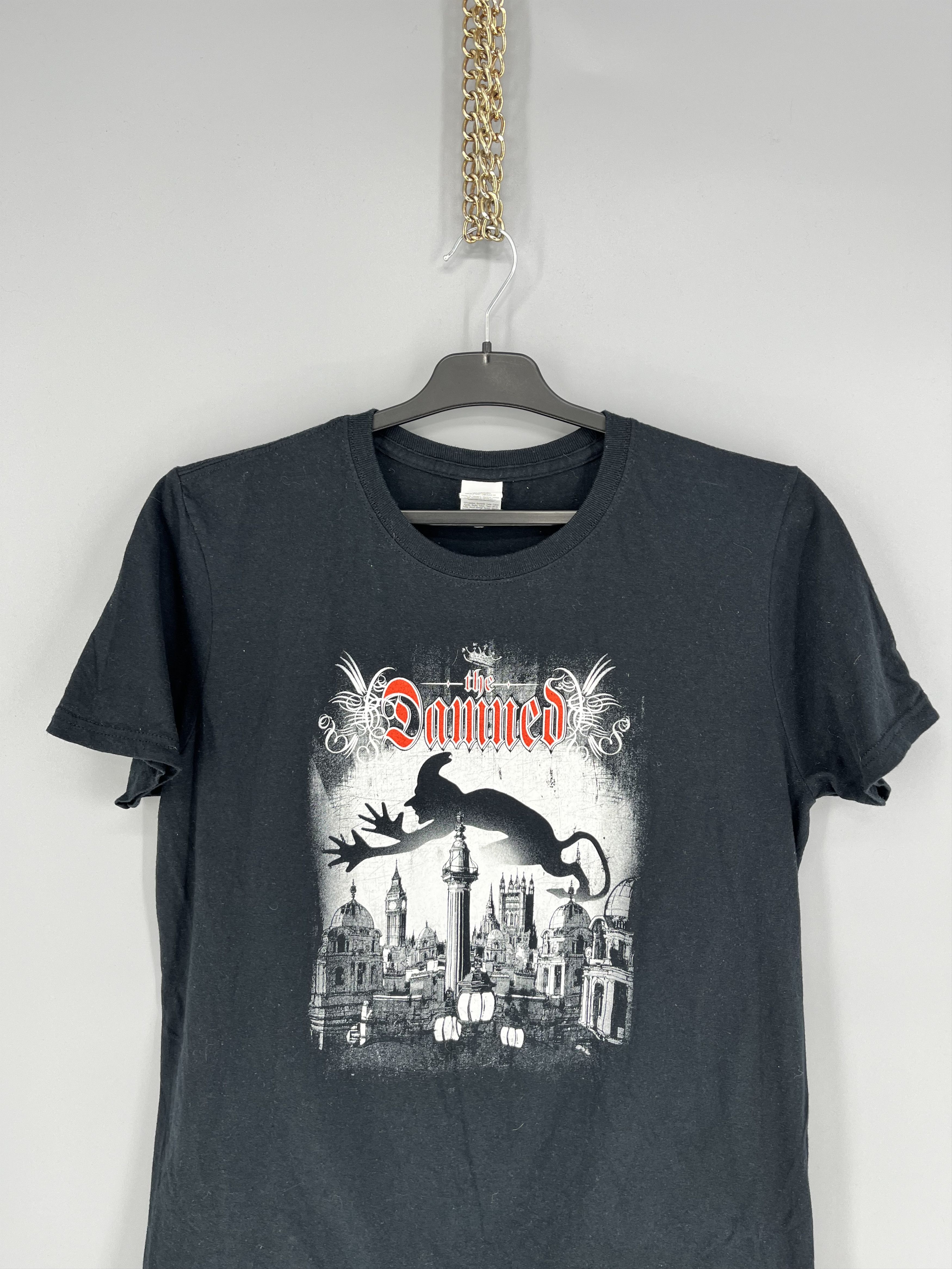 Band Tees Vintage 90s The DAMNED Punk Rock T-Shirt Rare Retro Hype Y2K Size US M / EU 48-50 / 2 - 6 Thumbnail