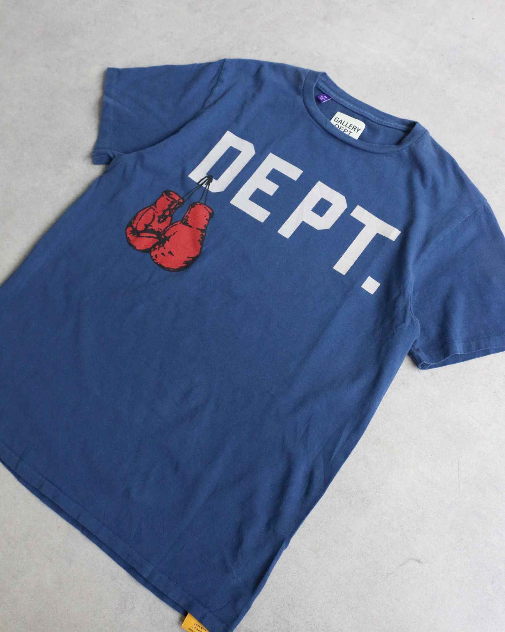 Gallery Dept. Gallery Dept. Boxing Merch Tee Navy Size US M / EU 48-50 / 2 - 2 Thumbnail