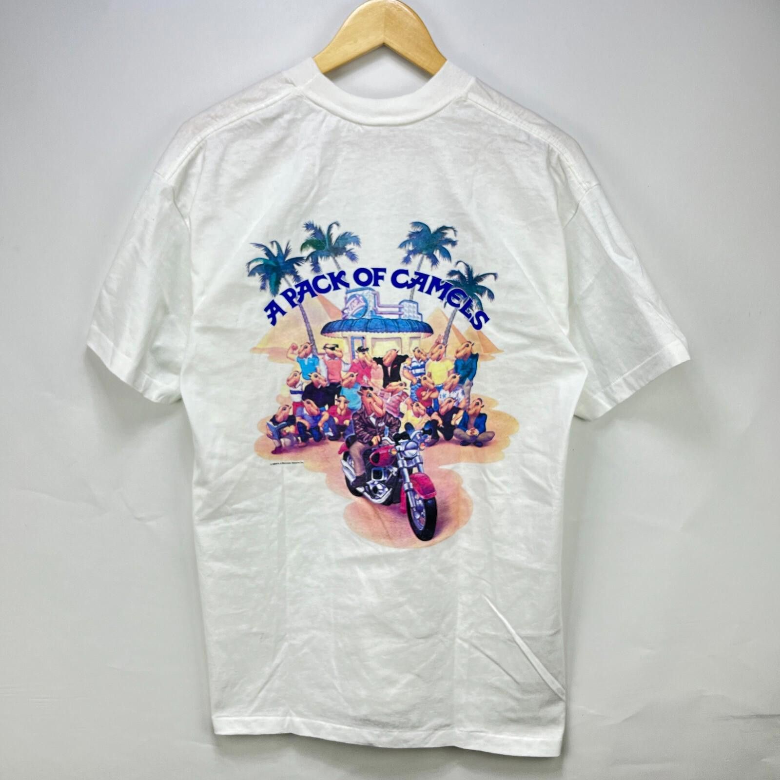 Camel Vintage 90s A Pack Camel Cigarettes Pocket T-Shirt NEW XL Size US XL / EU 56 / 4 - 1 Thumbnail