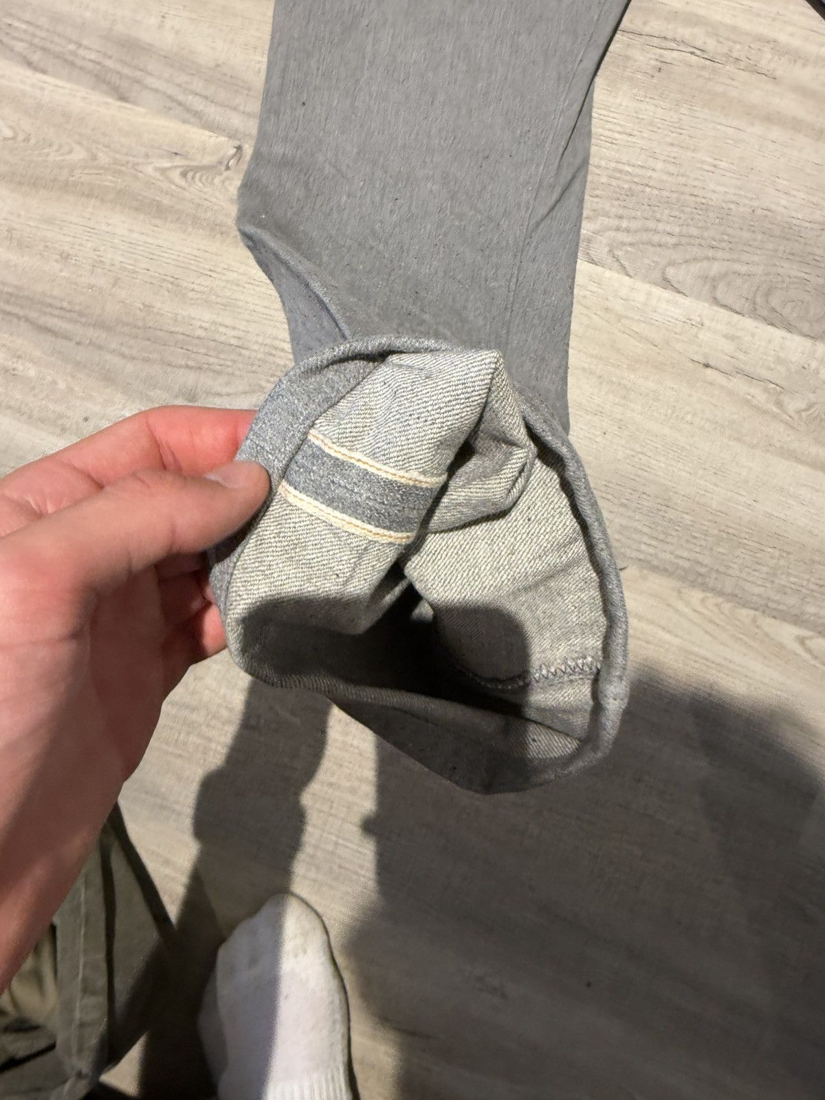 Warehouse Wearhouse Grey Self edge denim Size US 32 / EU 48 - 2 Thumbnail