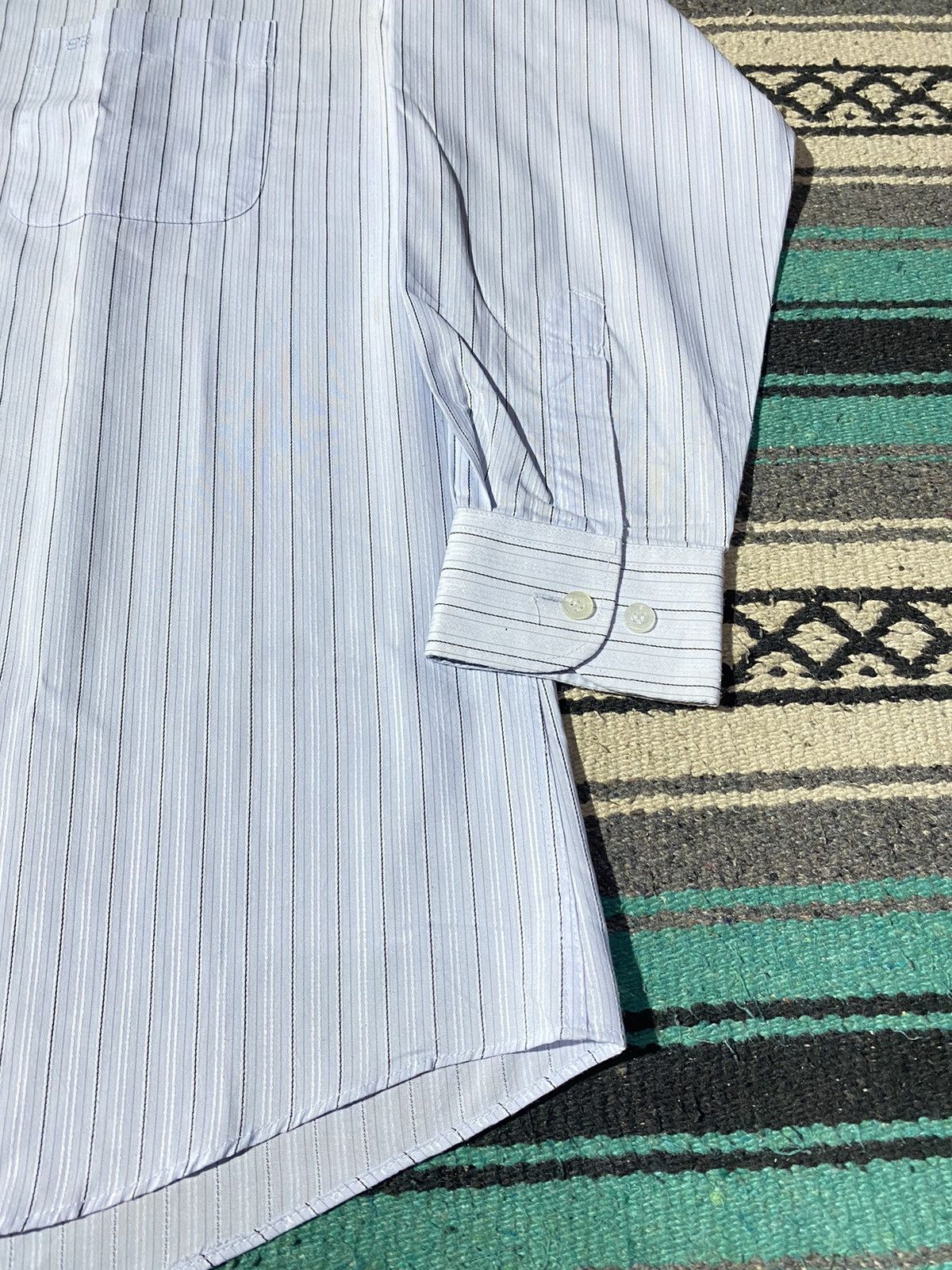 Balenciaga Balenciaga Striped Shirt Size US L / EU 52-54 / 3 - 7 Thumbnail