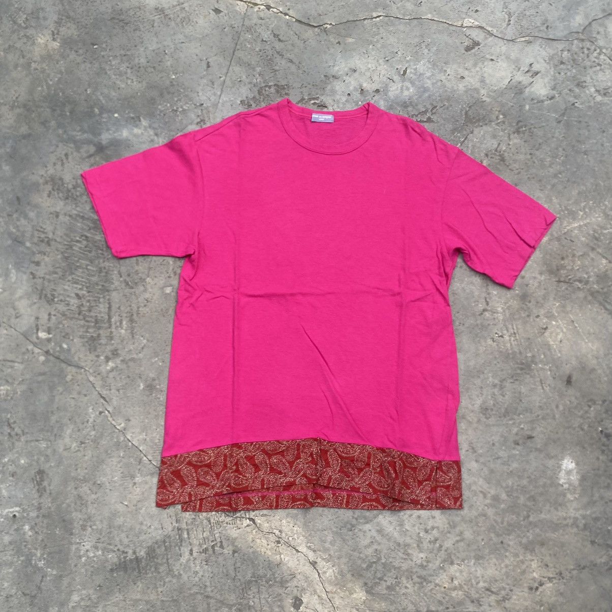 Comme des Garcons Homme Comme Des Garcons Homme Hybird Tshirt Size US M / EU 48-50 / 2 - 1 Thumbnail