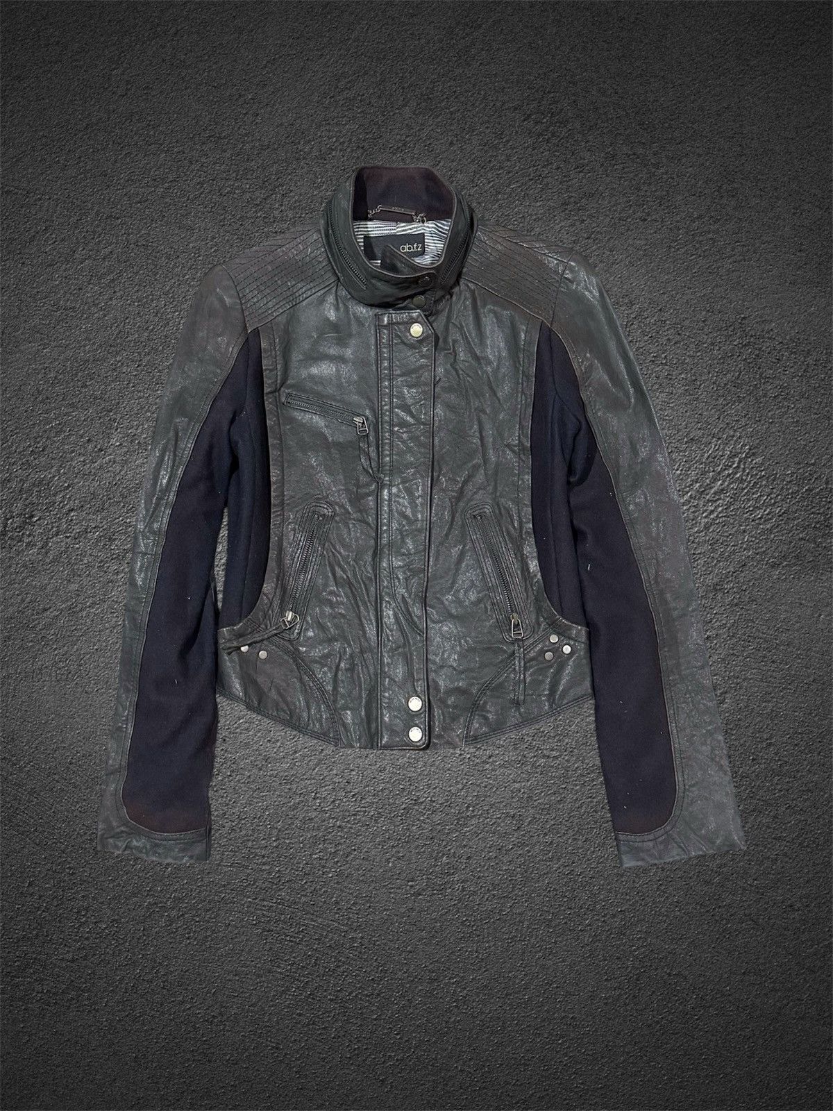 14th Addiction Leather Jacket Vkei Japanese 14th kmrii Styled Size US S / EU 44-46 / 1 - 1 Thumbnail