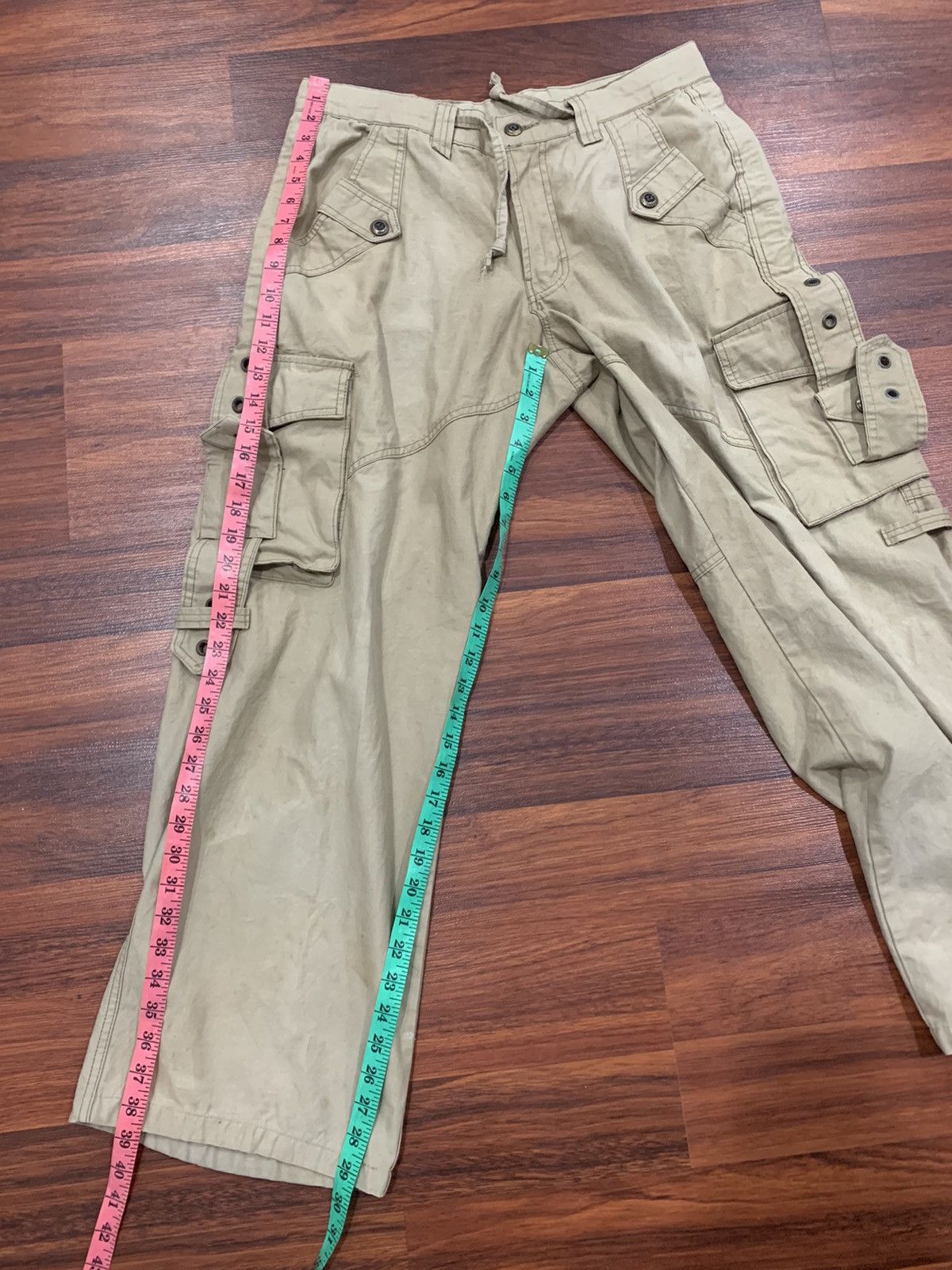 If Six Was Nine Theme Multipocket Cargo Pants Size US 34 / EU 50 - 6 Thumbnail