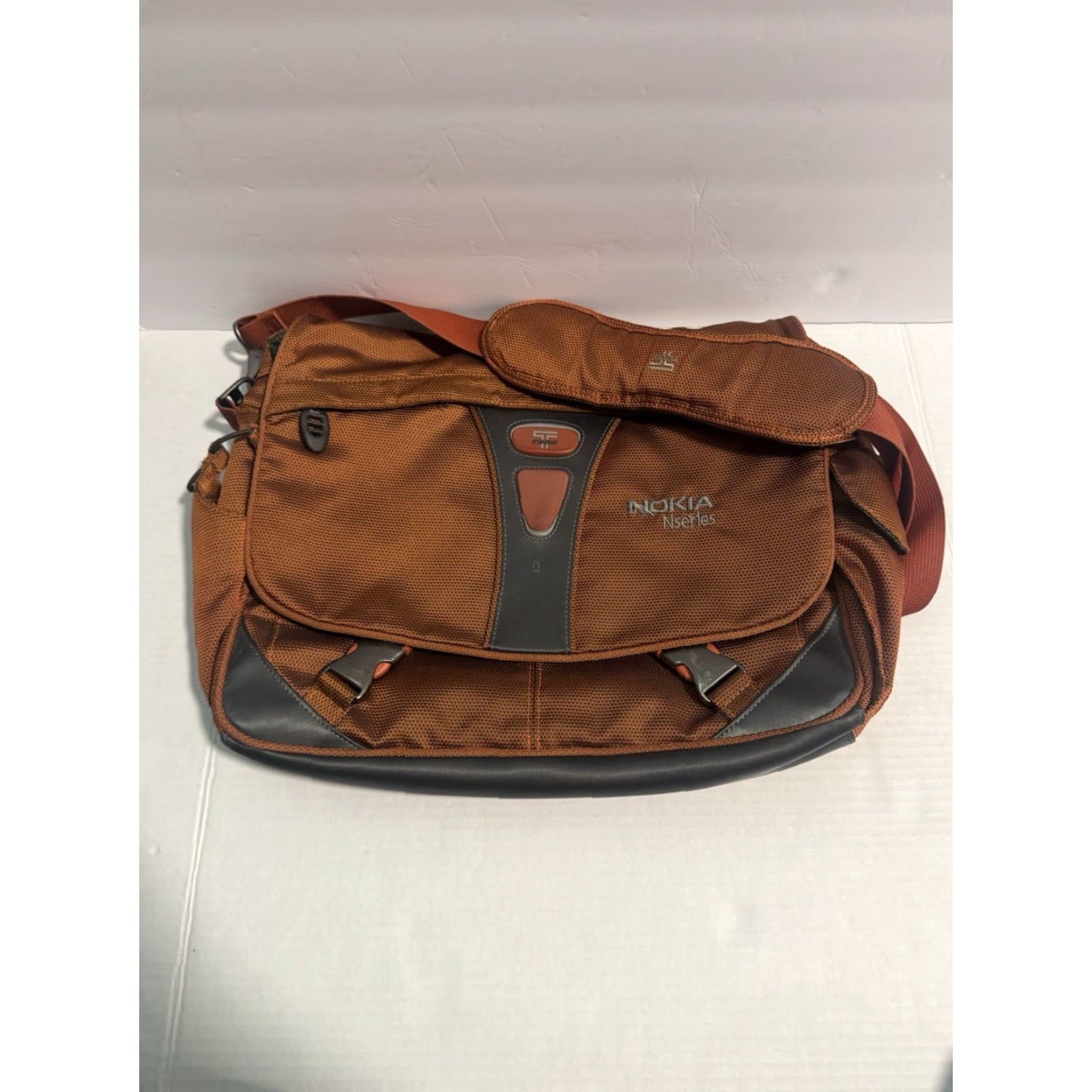 Tumi Tumi T-Tech Ballistic Nylon Expandable Messenger Crossbody Bag Orange Nokia N- Size ONE SIZE - 2 Thumbnail