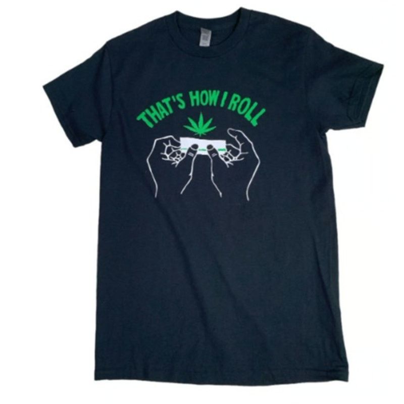 Gildan Gildan Men's Size Small T-Shirt Black Plant Weed Rolling Size US S / EU 44-46 / 1 - 1 Thumbnail