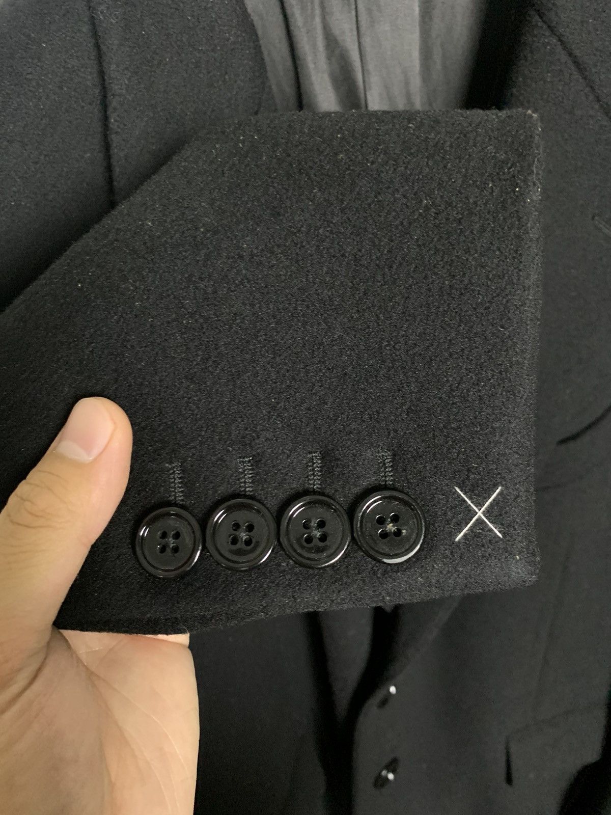 Celine Celine 2019SS Cashmere Black Chesterfield coat Size US M / EU 48-50 / 2 - 4 Thumbnail