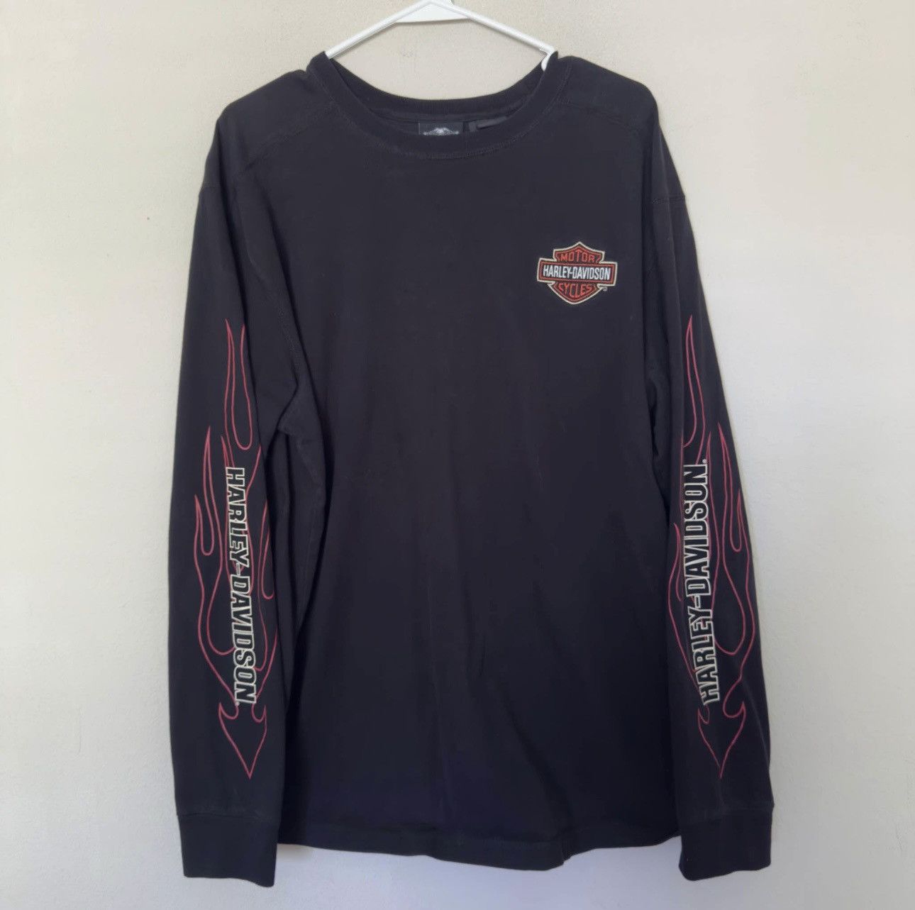 Harley Davidson Vintage 2000s Harley Davidson long sleeve Size US XXL / EU 58 / 5 - 3 Thumbnail
