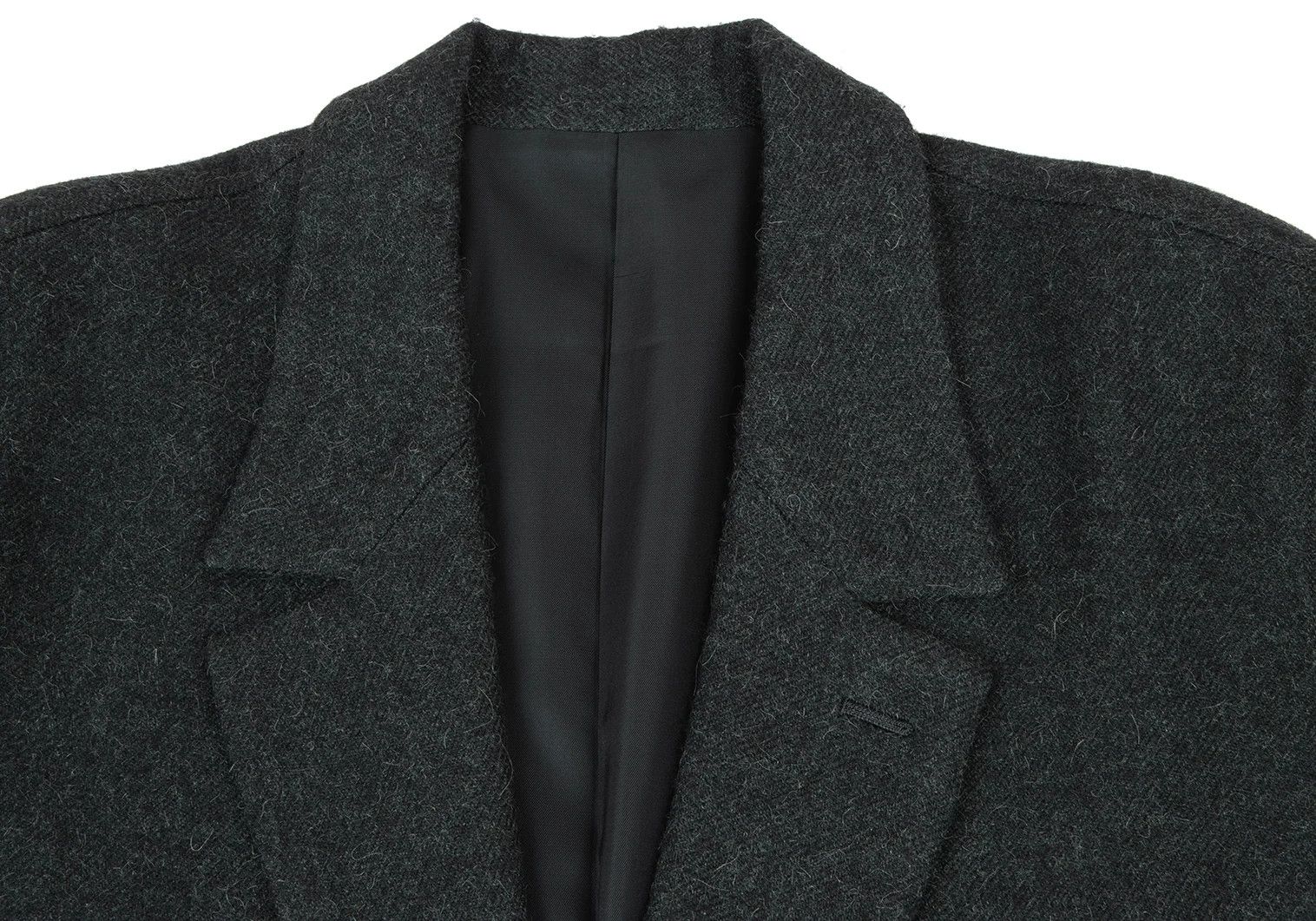 Issey Miyake Wool Chester Coat in Green, Size M Size US M / EU 48-50 / 2 - 3 Thumbnail