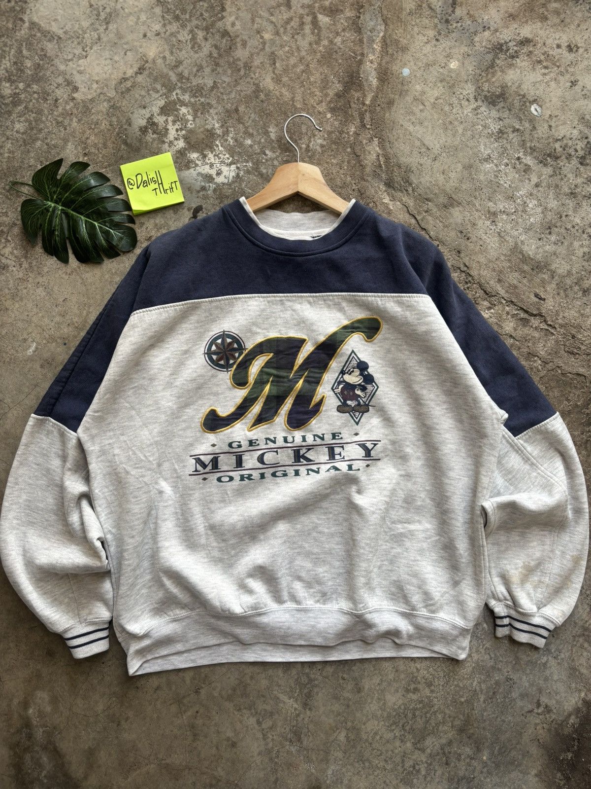 Disney × Mickey Mouse × Vintage Vintage Mickey Mouse Sweatshirt Size US L / EU 52-54 / 3 - 1 Thumbnail