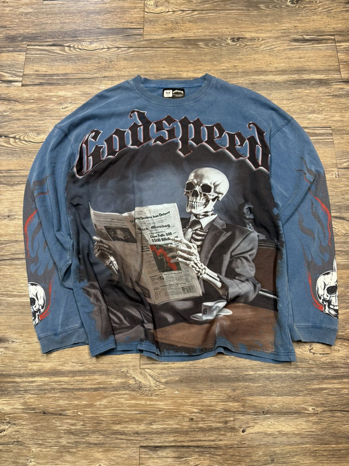 Godspeed GOD SPEED BLACK MONDAY LONGSLEEVE Size US XL / EU 56 / 4 - 1 Thumbnail