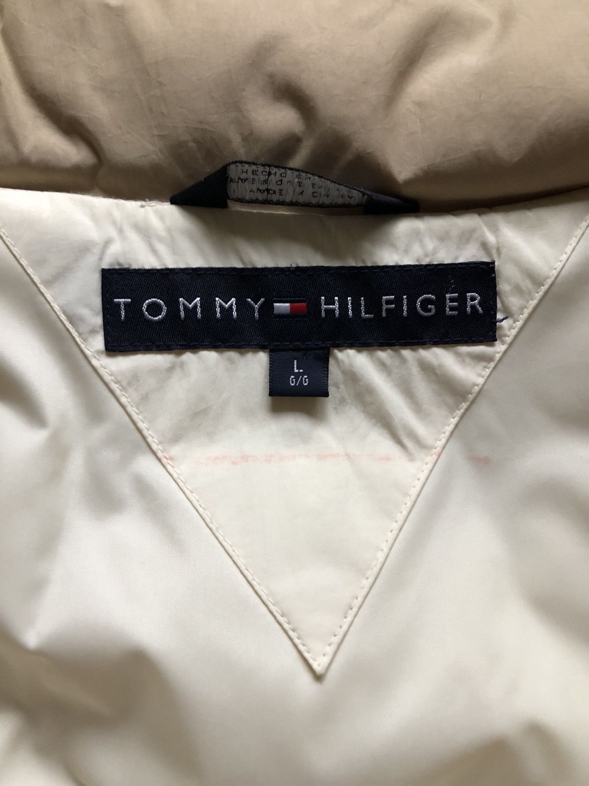 Tommy Hilfiger × Vintage Vintage 90’s TOMMY HILFIGER Duck Down Puffer Vest Size US L / EU 52-54 / 3 - 4 Thumbnail