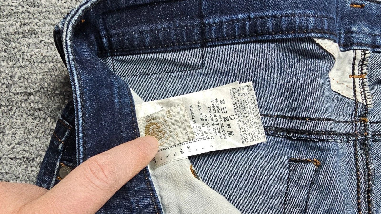 G-Star G-Star Elwood Heritage Embro Narrow Jeans W32 Dark 96 Size US 32 / EU 48 - 11 Thumbnail