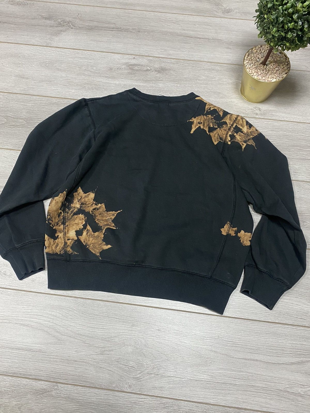 Nike Nike 🍁 vintage leaves sweatshirt custom Size US S / EU 44-46 / 1 - 2 Thumbnail