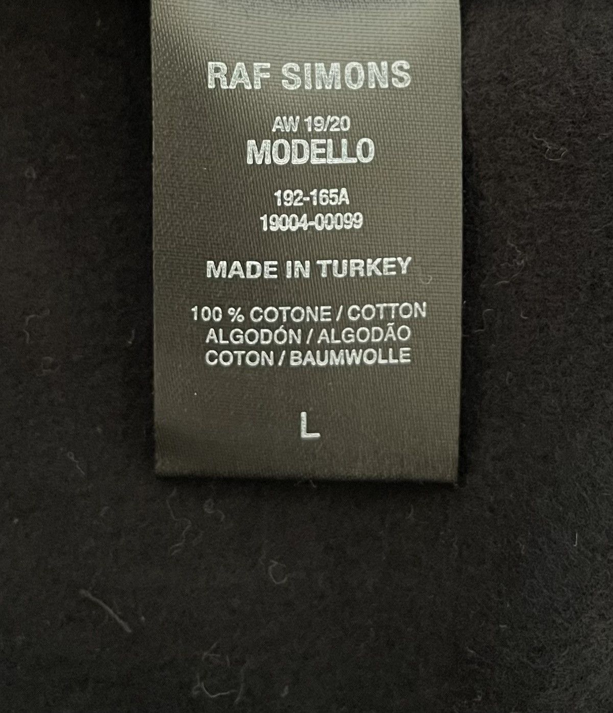 Raf Simons Raf Simons Black Mother On Phone Sweatshirt Size US L / EU 52-54 / 3 - 7 Thumbnail