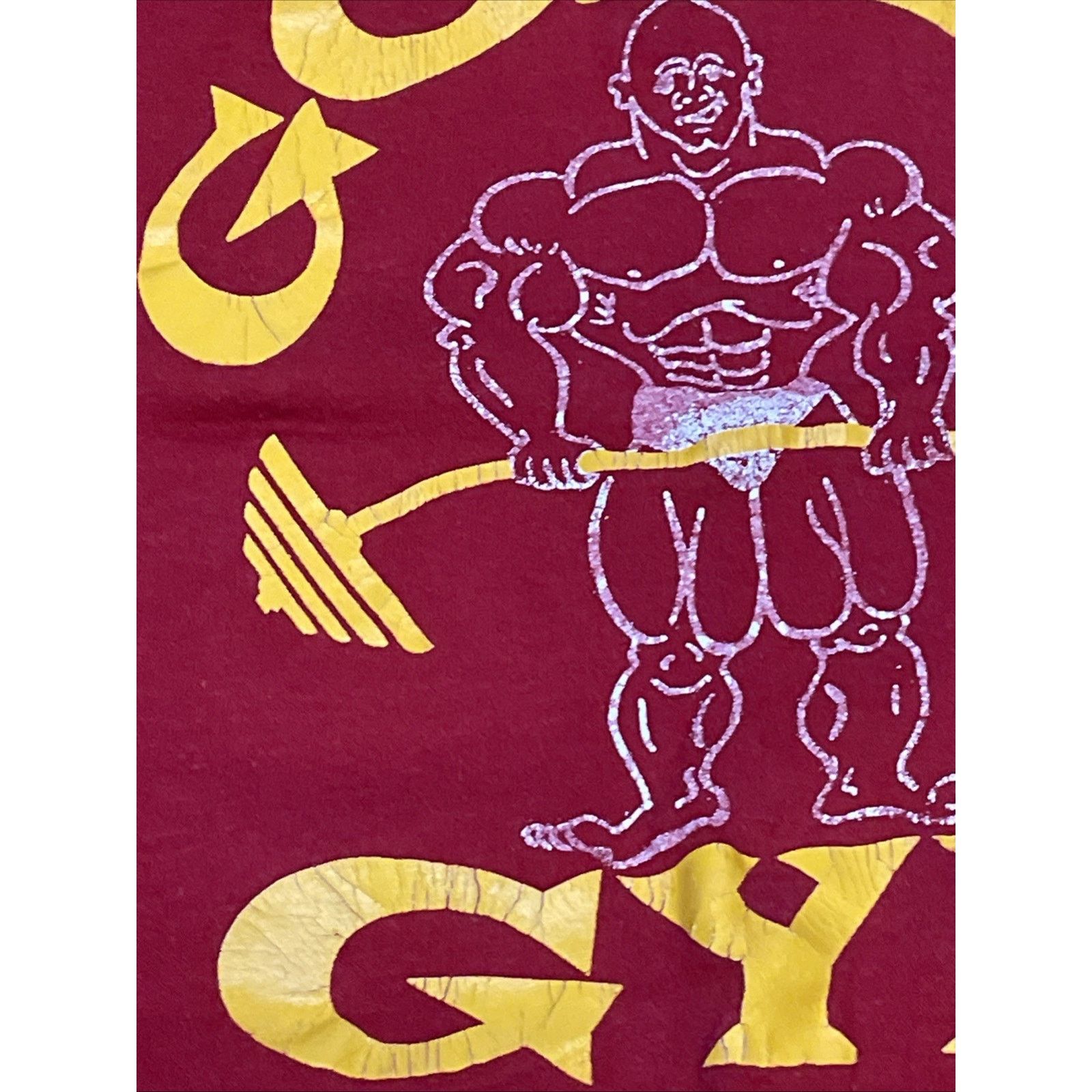 Other 80’s Gold's Gym Single Stitch Muscle Tank Top Small Red Rare Size US S / EU 44-46 / 1 - 3 Thumbnail