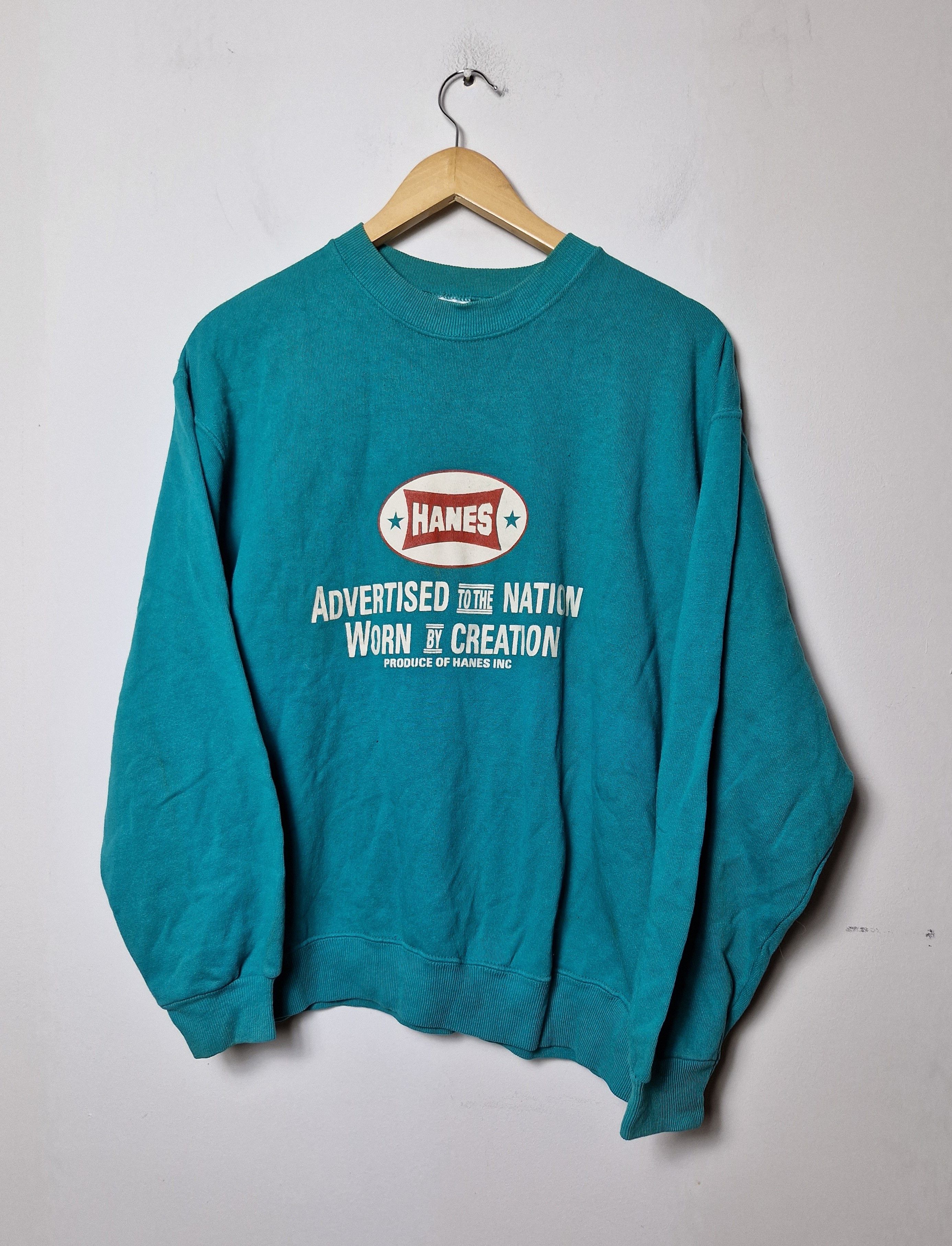 Hanes vintage Hanes sweatshirt Size US L / EU 52-54 / 3 - 1 Thumbnail