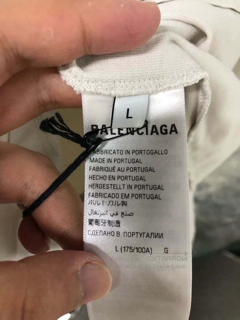Balenciaga Balenciaga Logo printed round neck loose short sleeve T-sh Size US L / EU 52-54 / 3 - 5 Thumbnail