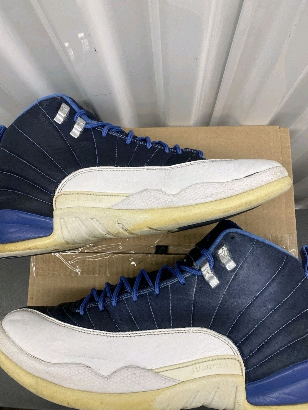 Jordan Brand Nike Air Jordan 12 Retro Indigo 2020 130690-404 Size 11 Men Size US 11 / EU 44 - 4 Thumbnail