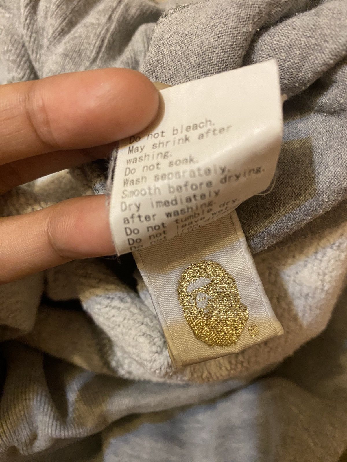 Bape Bape Baby Milo Grey Sweatpant Size US 30 / EU 46 - 9 Thumbnail