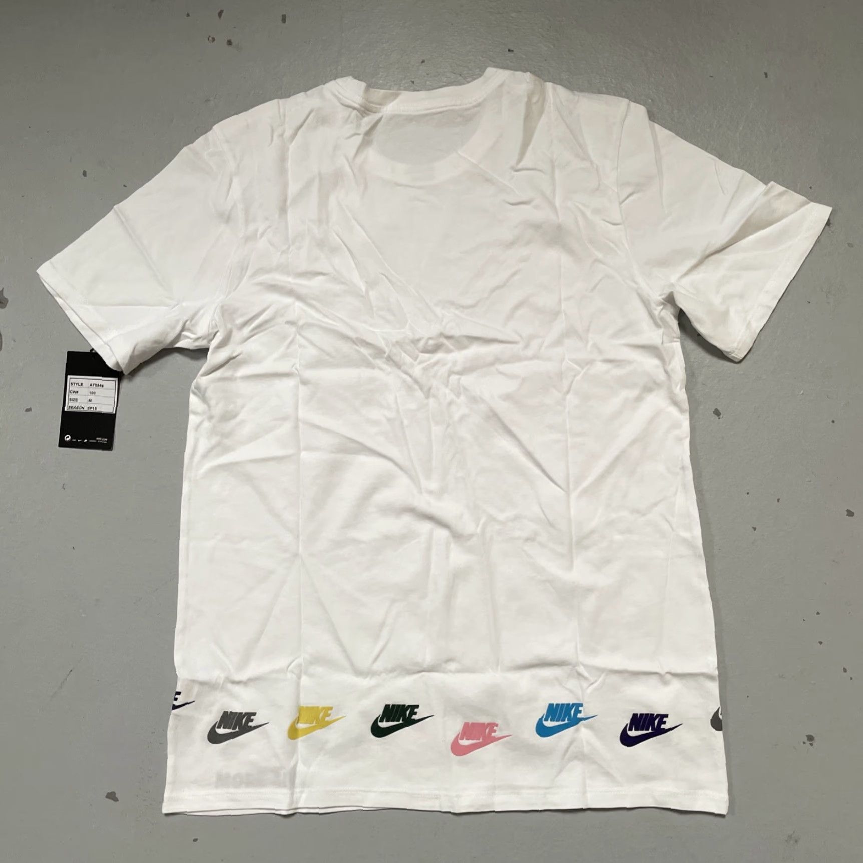 Nike Nike x Sean Wotherspoon Air Max 1/97 Promotional T-Shirt M White Unisex Adults Shirt Mens Women 90s Designer Hypebeast Sneakerhead AT0546-100 Size US M / EU 48-50 / 2 - 6 Thumbnail
