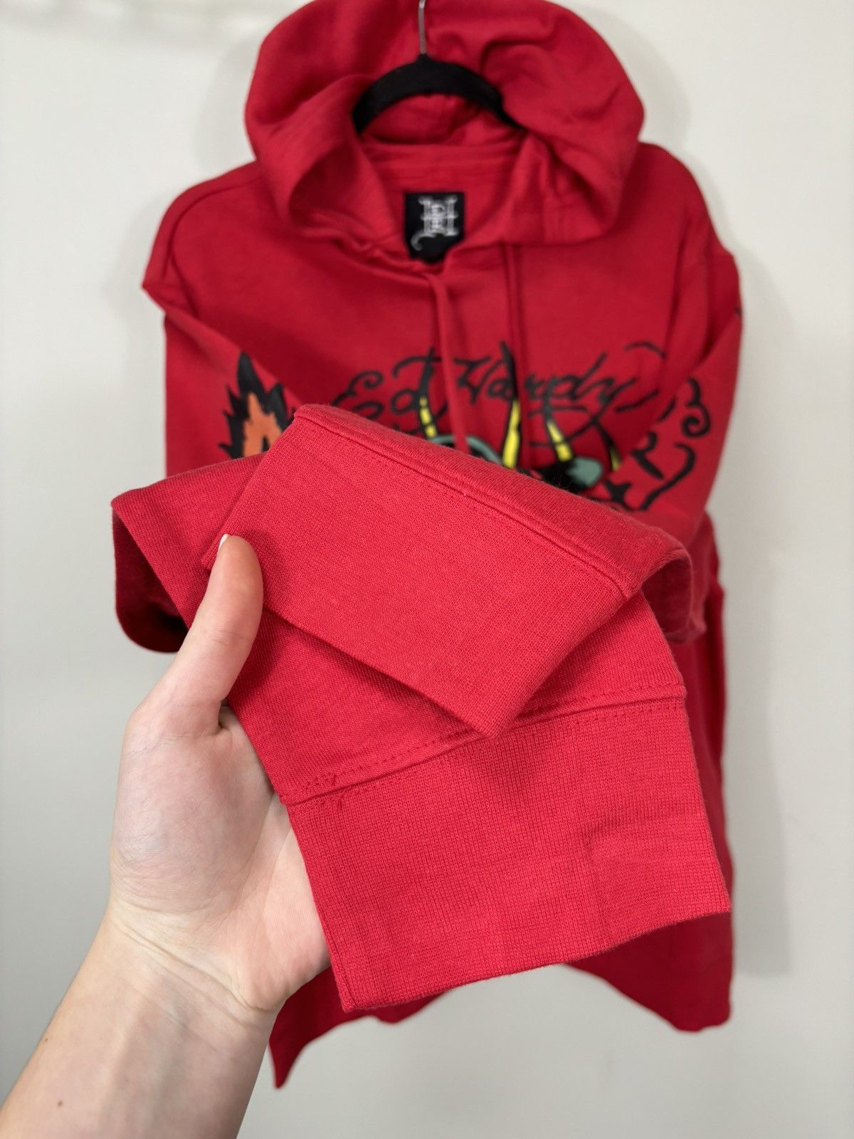 Christian Audigier Ed Hardy Y2K Skull Snake In Fire Big Logo NEW Hype Hoodie Size US M / EU 48-50 / 2 - 12 Thumbnail