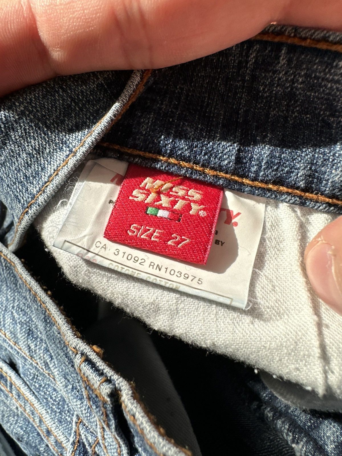 Japanese Brand Miss sixty denim pants Size US 27 - 5 Thumbnail