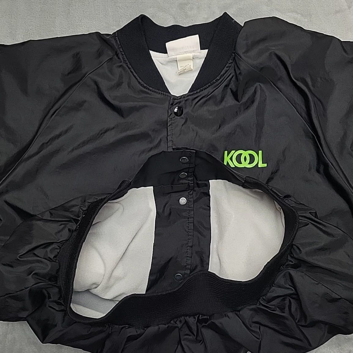 Vintage VINTAGE Hartwell KOOL Jacket Mens XL Black Snap Front 80s 90s Bomber Made in USA Size US XL / EU 56 / 4 - 6 Thumbnail